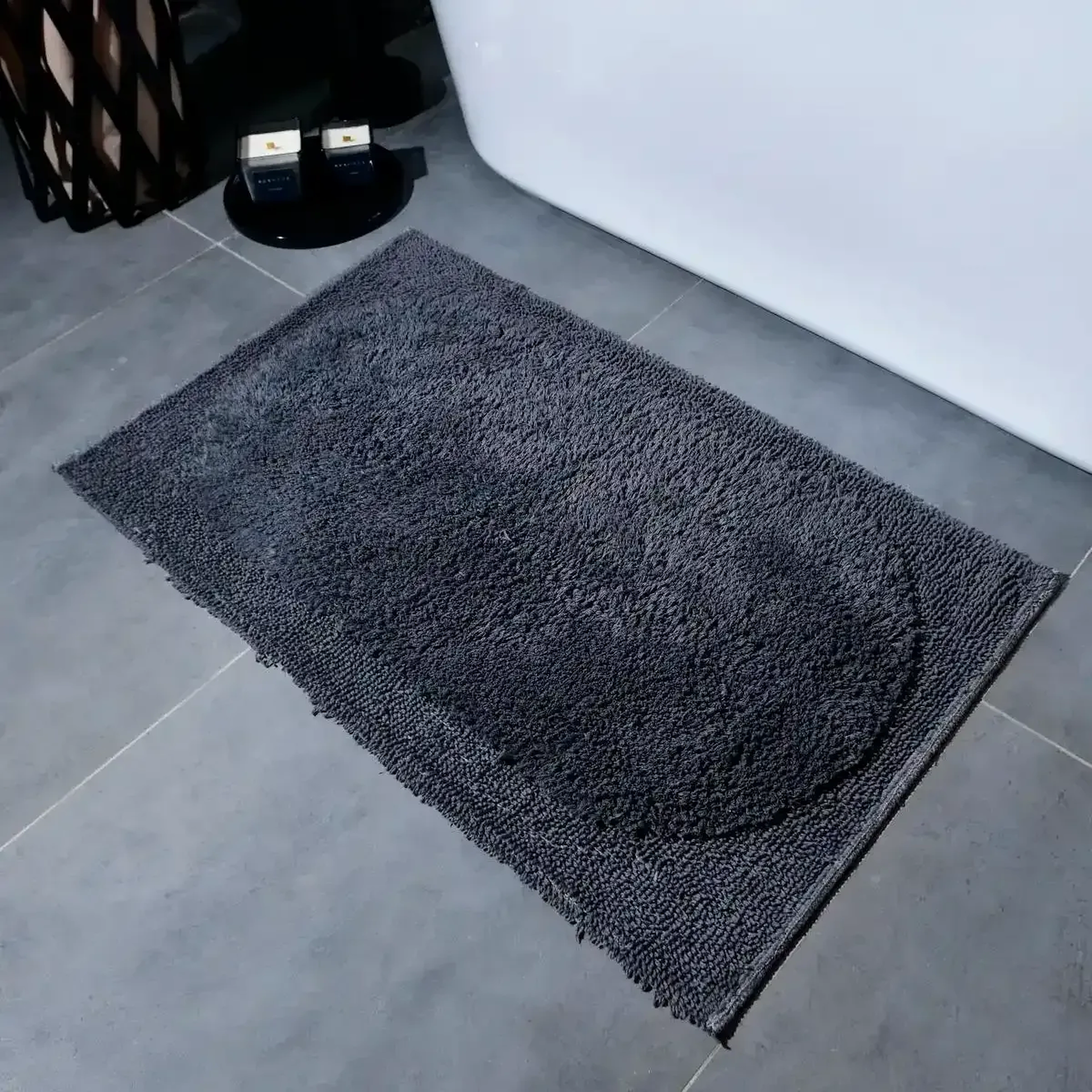 Qua Home Lucia Banyo Paspası Antrasit