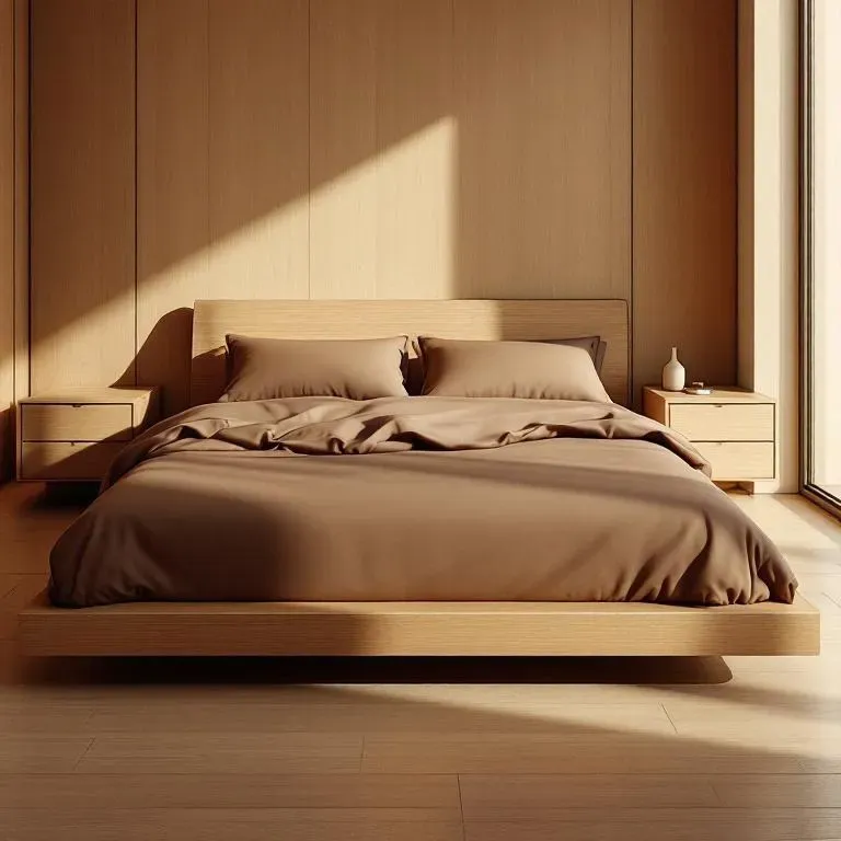 Qua Home Soho 200 TC Pamuk Perkal King Size Nevresim Kahverengi