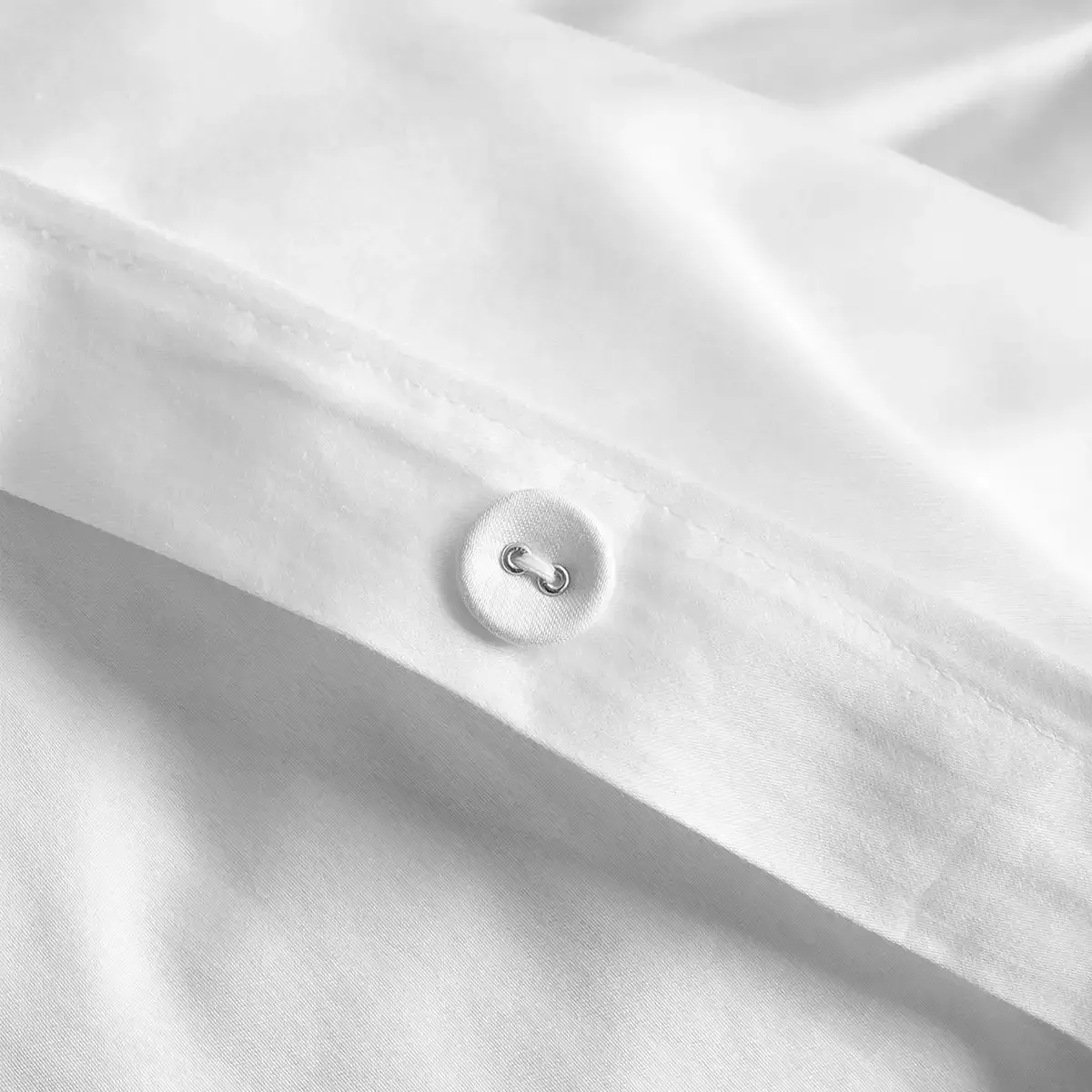Qua Home Milo 300 Tc Pamuk Saten Nakışlı ve Ajurlu King Size Nevresim Seti Beyaz