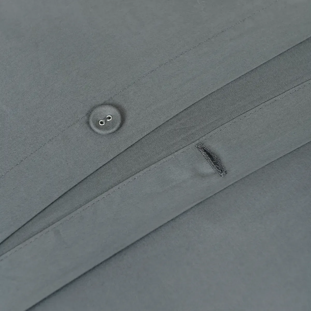 Qua Home Odin 300 TC Pamuk Saten Tek Kişilik Nevresim Antrasit