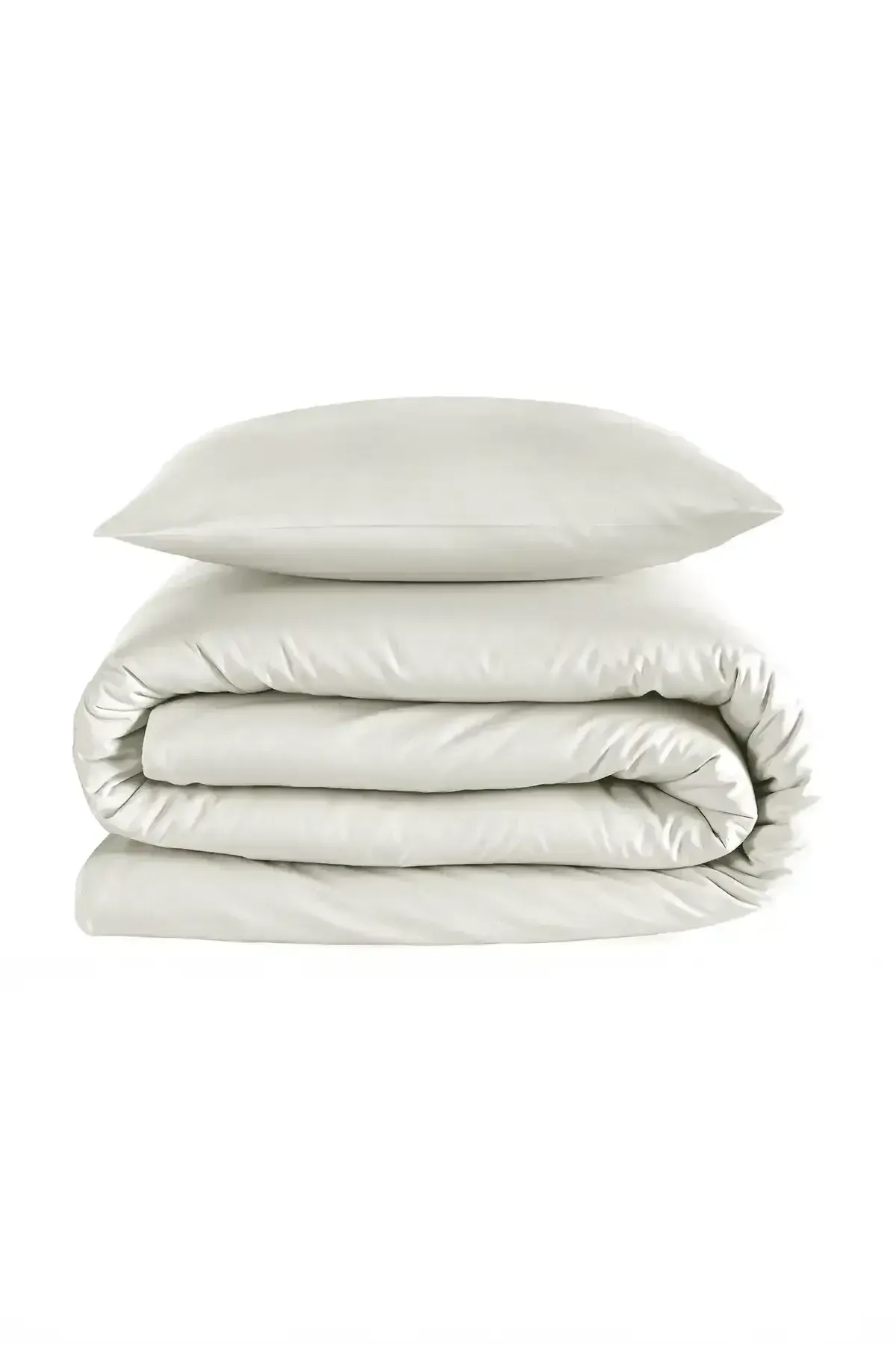 Qua Home Soho 200 TC Pamuk Perkal Tek Kişilik Nevresim Seti Bej