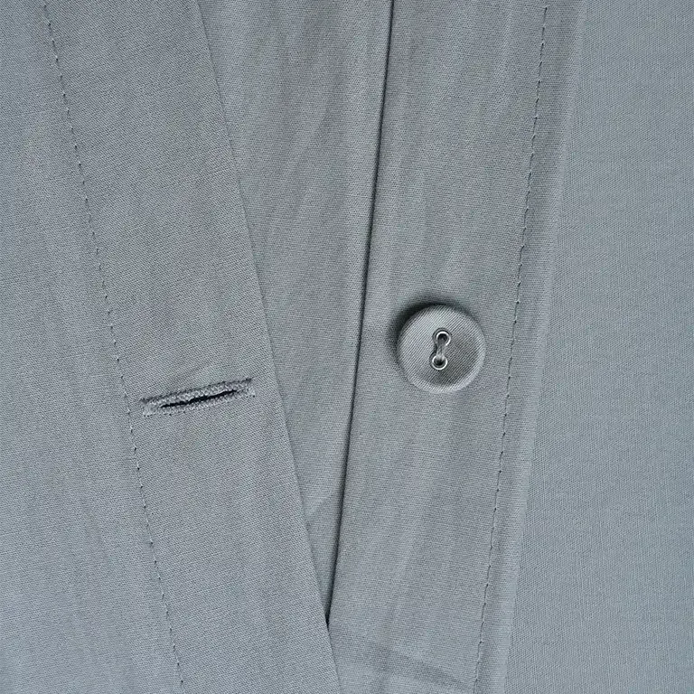 Qua Home Soho 200 TC Pamuk Perkal Tek Kişilik Nevresim Gri