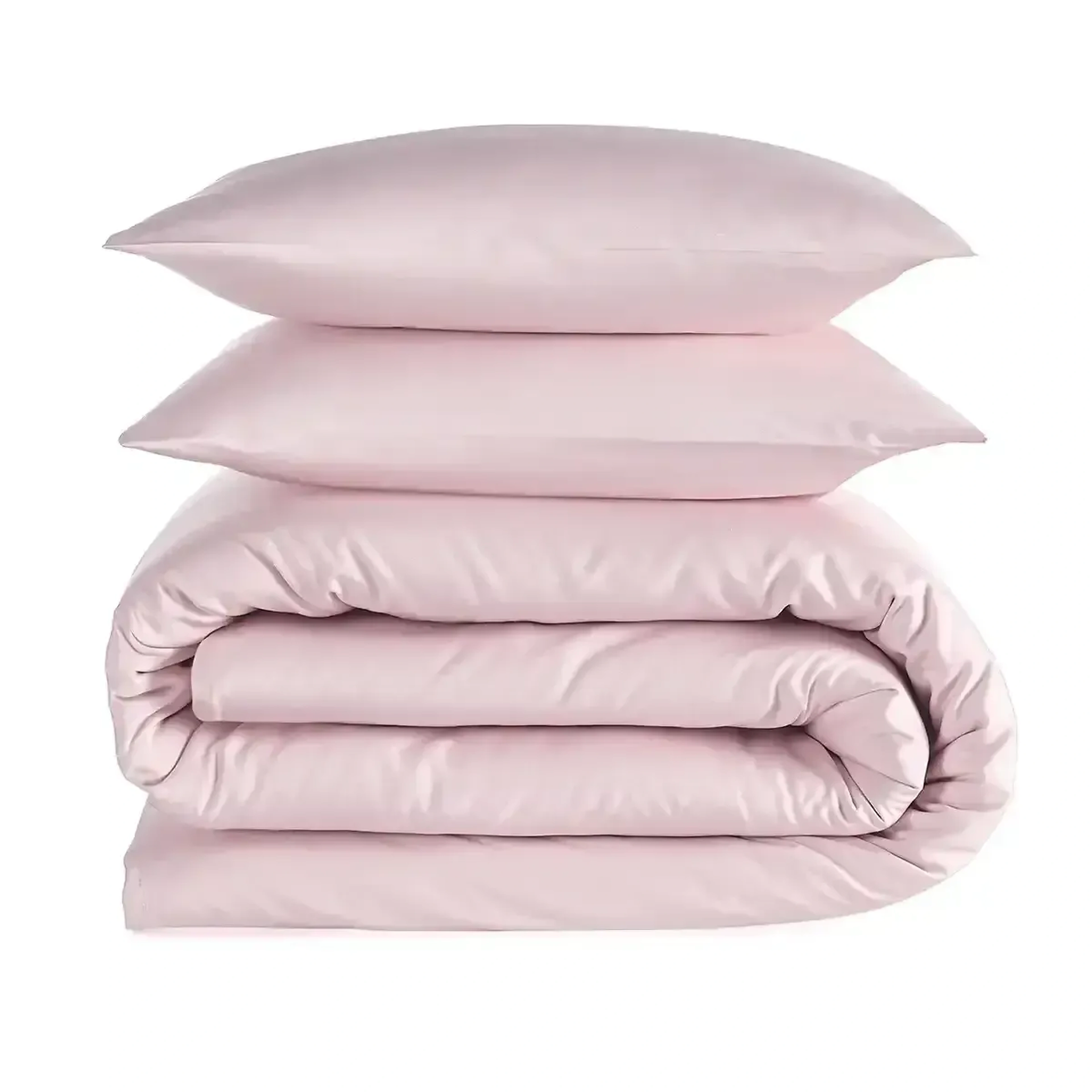 Qua Home Soho 200 TC Pamuk Perkal Çift Kişilik Nevresim Seti Pembe