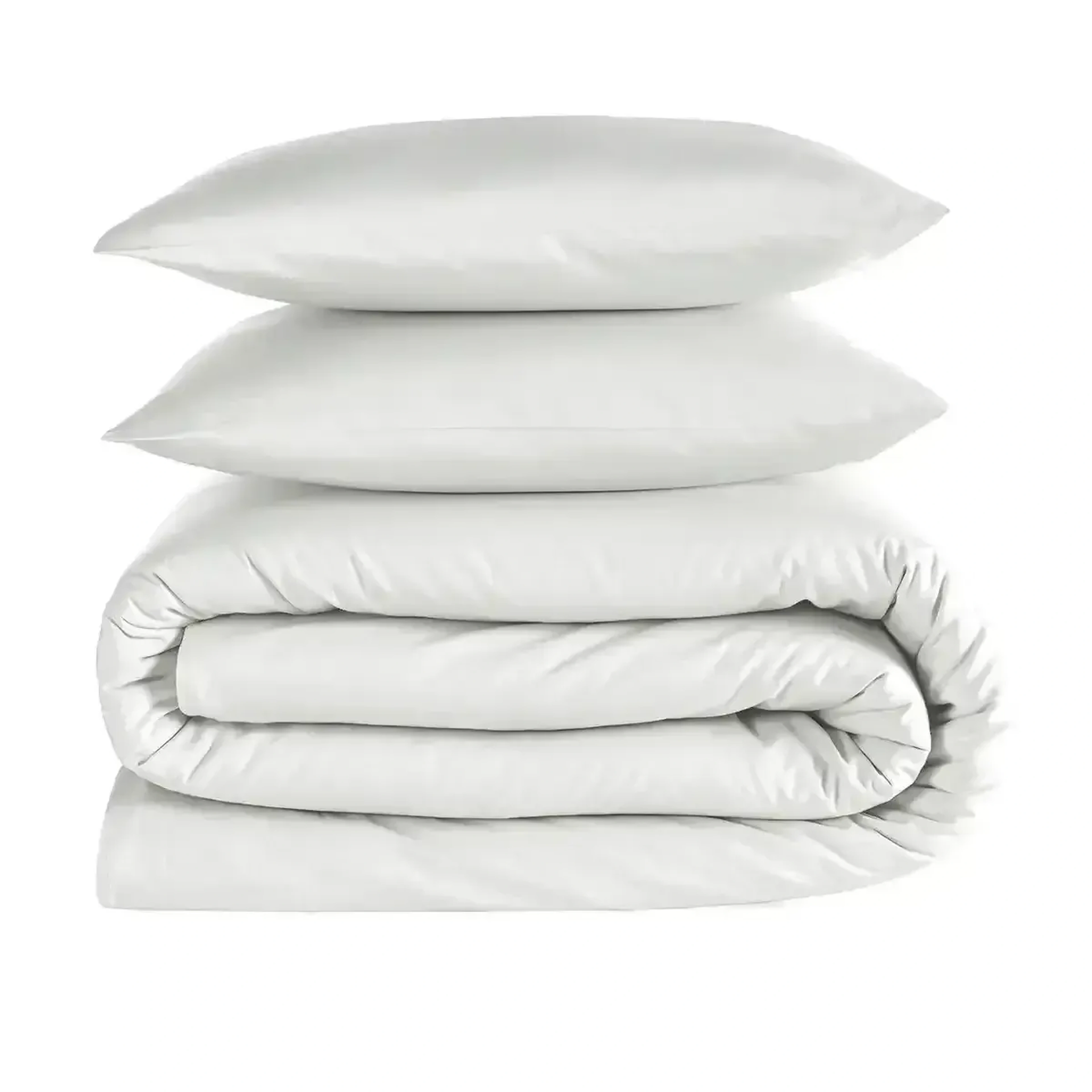 Qua Home Odin 300 TC Pamuk Saten King Size Nevresim Seti Beyaz