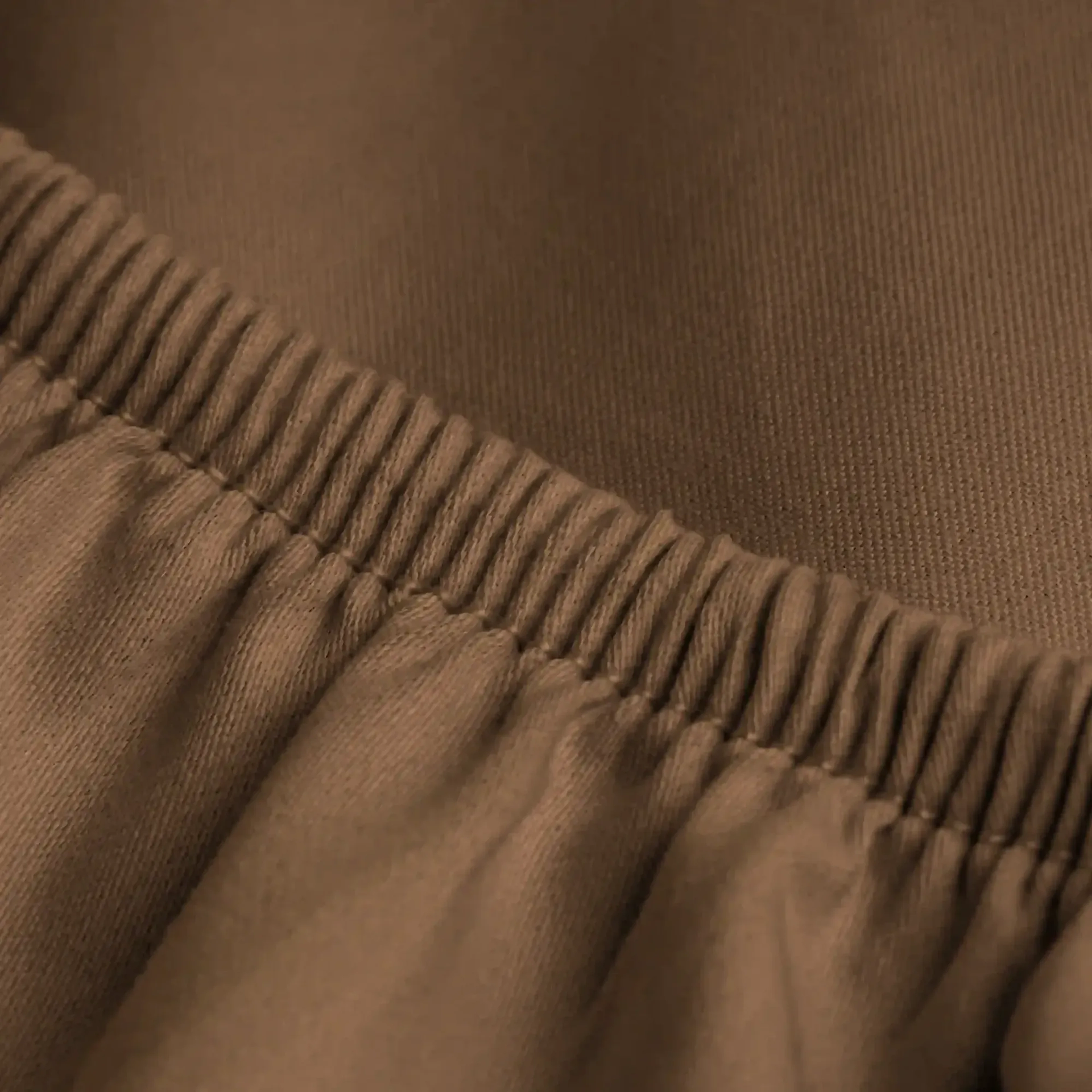 Qua Home Soho 200 TC Pamuk Perkal Çift Kişilik Lastikli Çarşaf Kahverengi