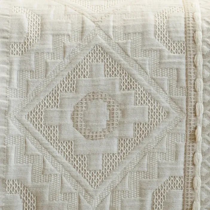 Qua Home Olite Penye Pamuk El Havlusu Kahverengi 30x50 cm