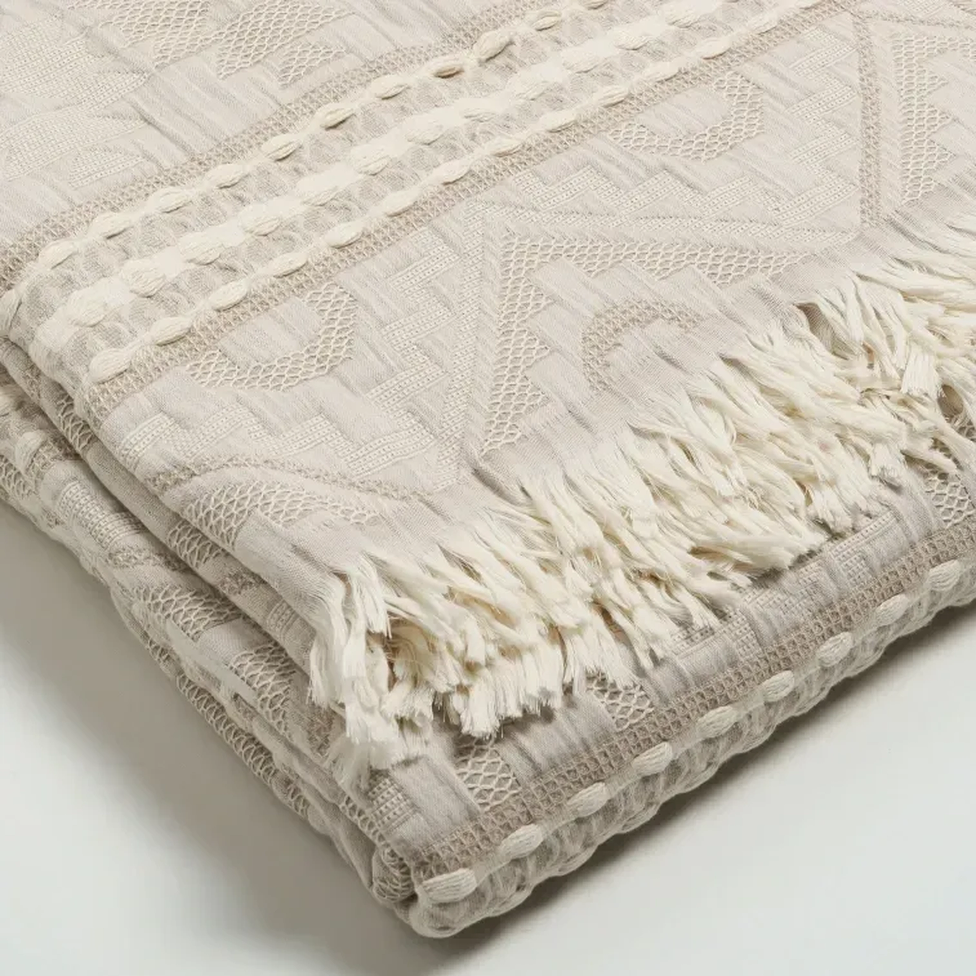 Qua Home Olite Penye Pamuk El Havlusu Kahverengi 30x50 cm