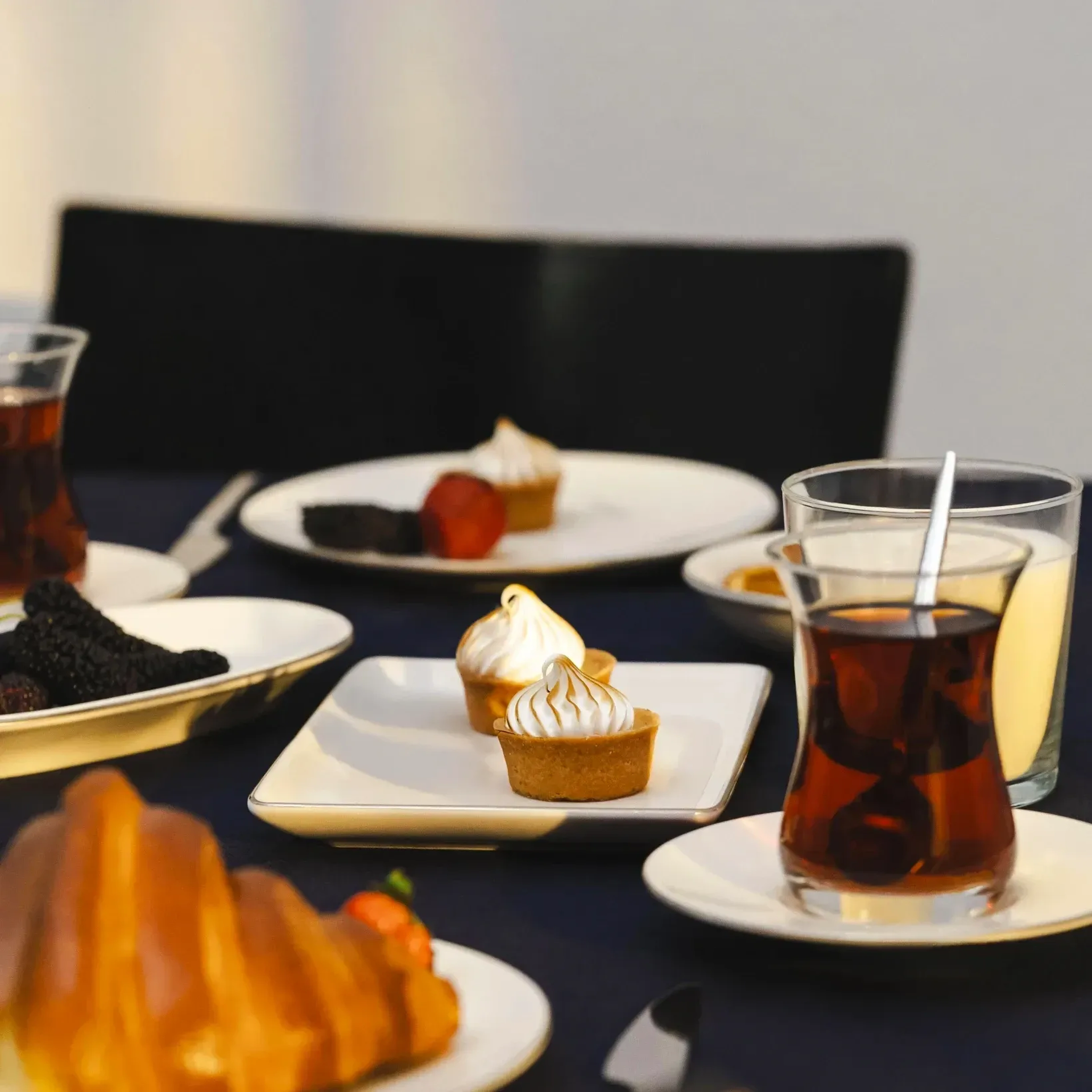 Qua Home Elias Platin Çay Tabağı 12 cm