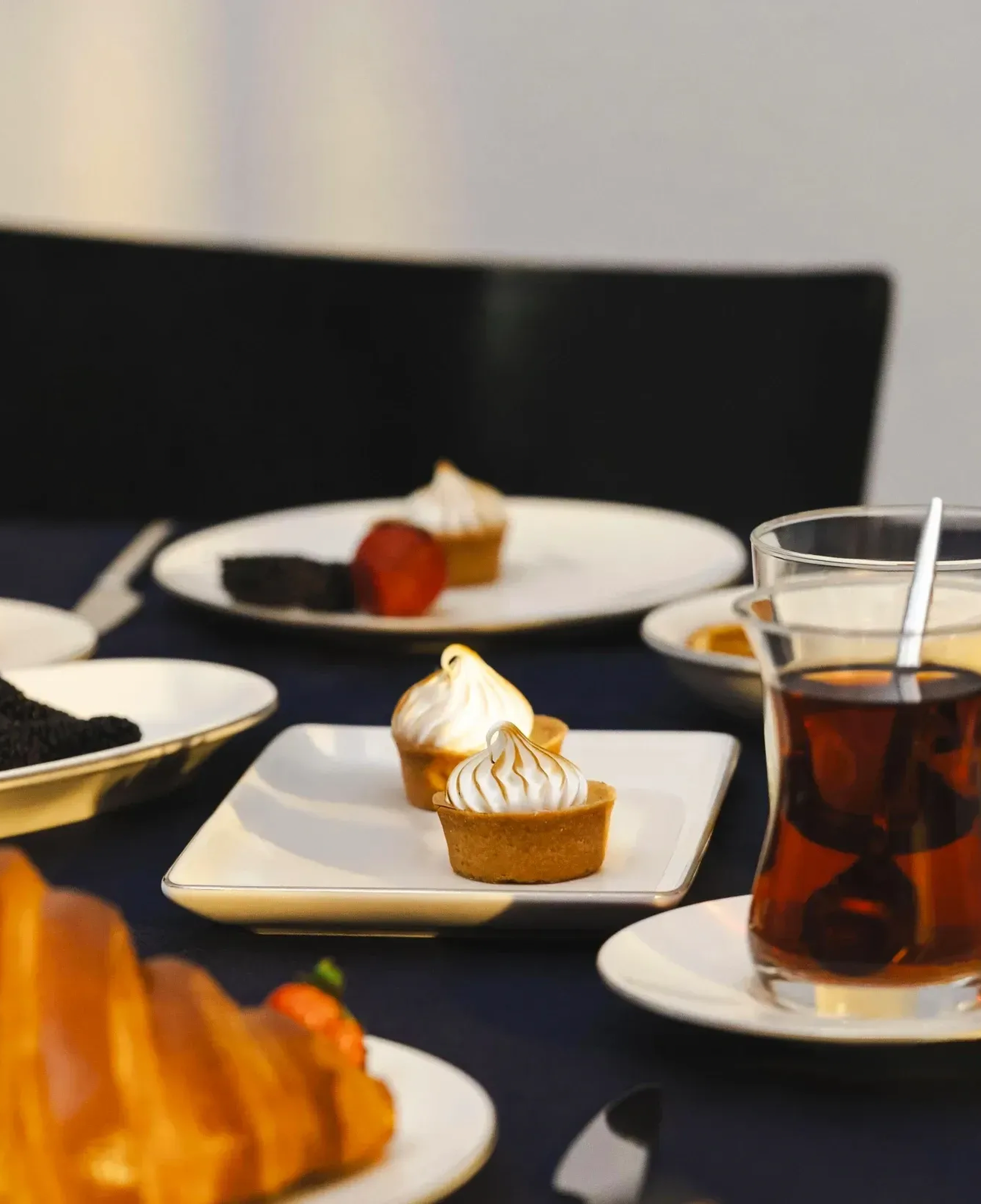 Qua Home Elias Platin Çay Tabağı 12 cm