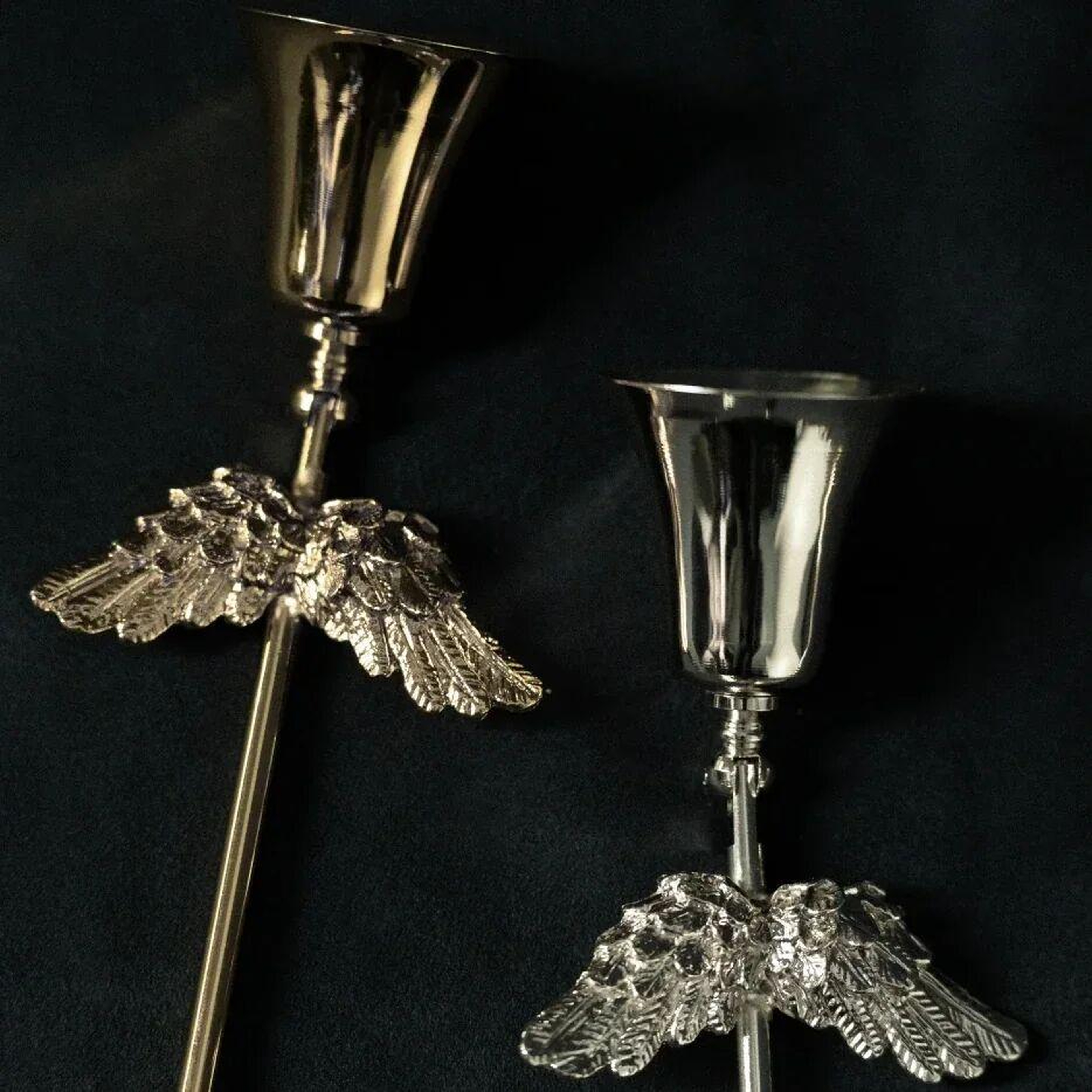 Qua Home Brisa Mum Söndürücü Melek Kanatlı Gold