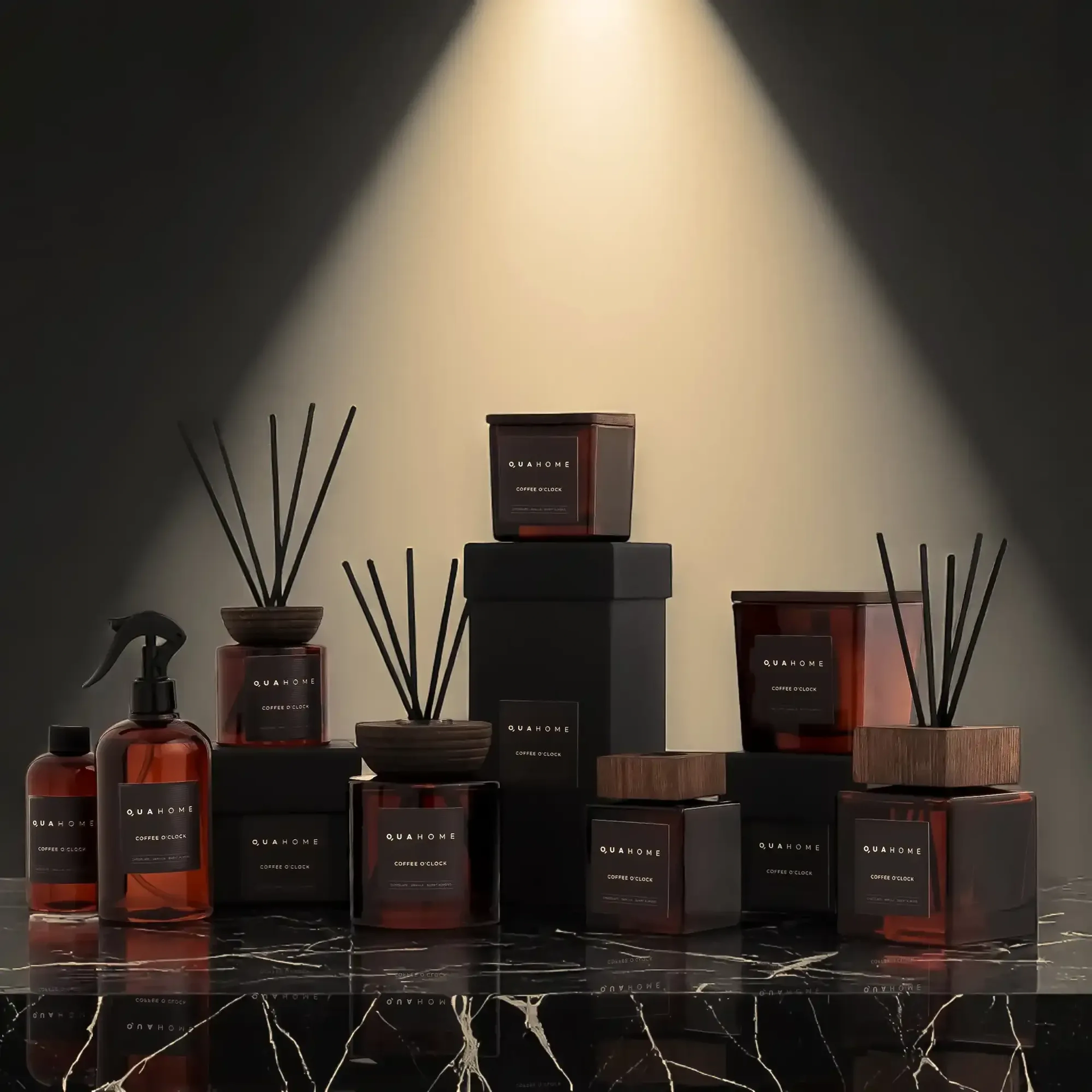 Qua Home Coffee O' Clock Oda Kokusu Refill Kahverengi 250 Ml