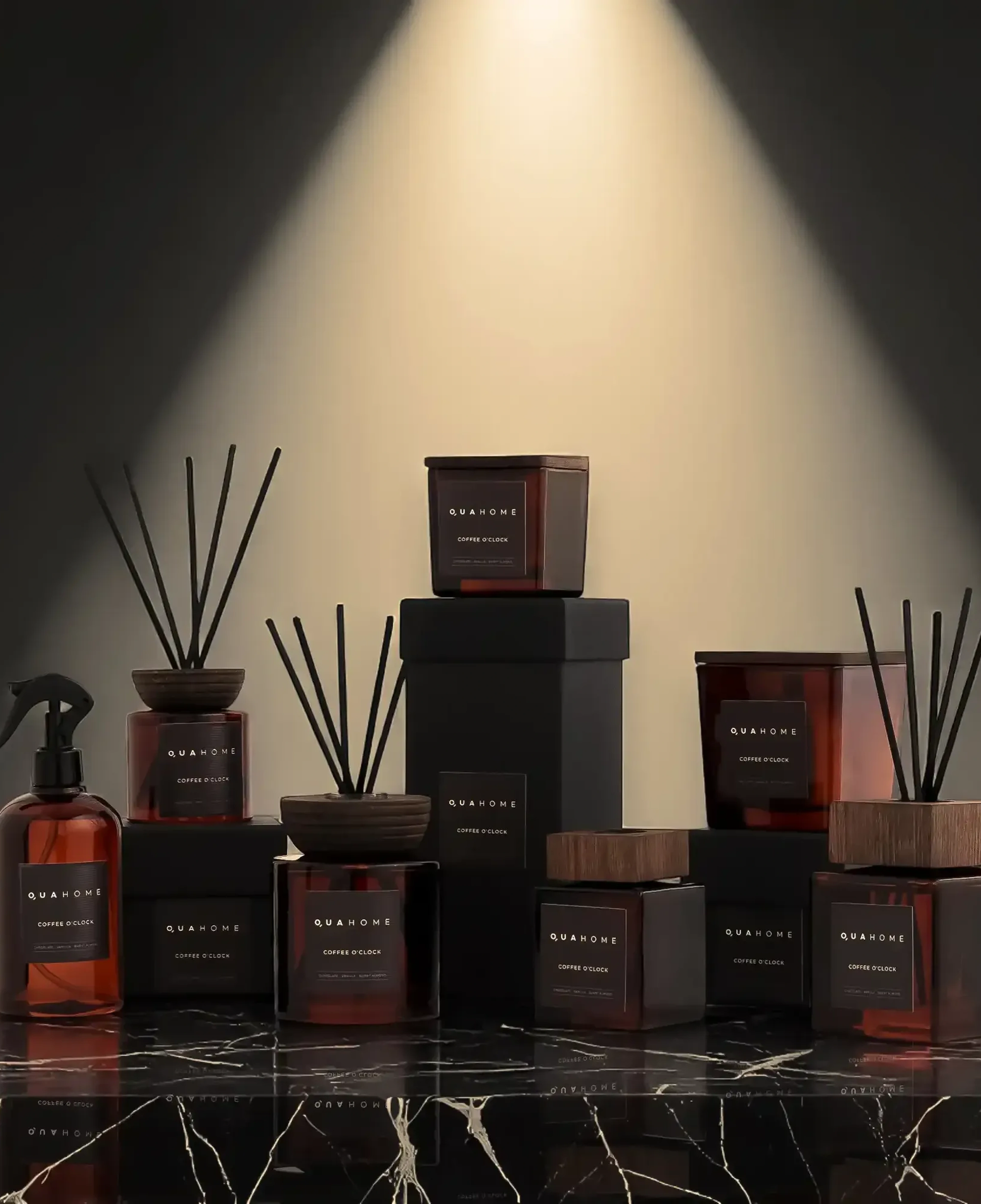 Qua Home Coffee O' Clock Oda Kokusu Refill Kahverengi 250 Ml