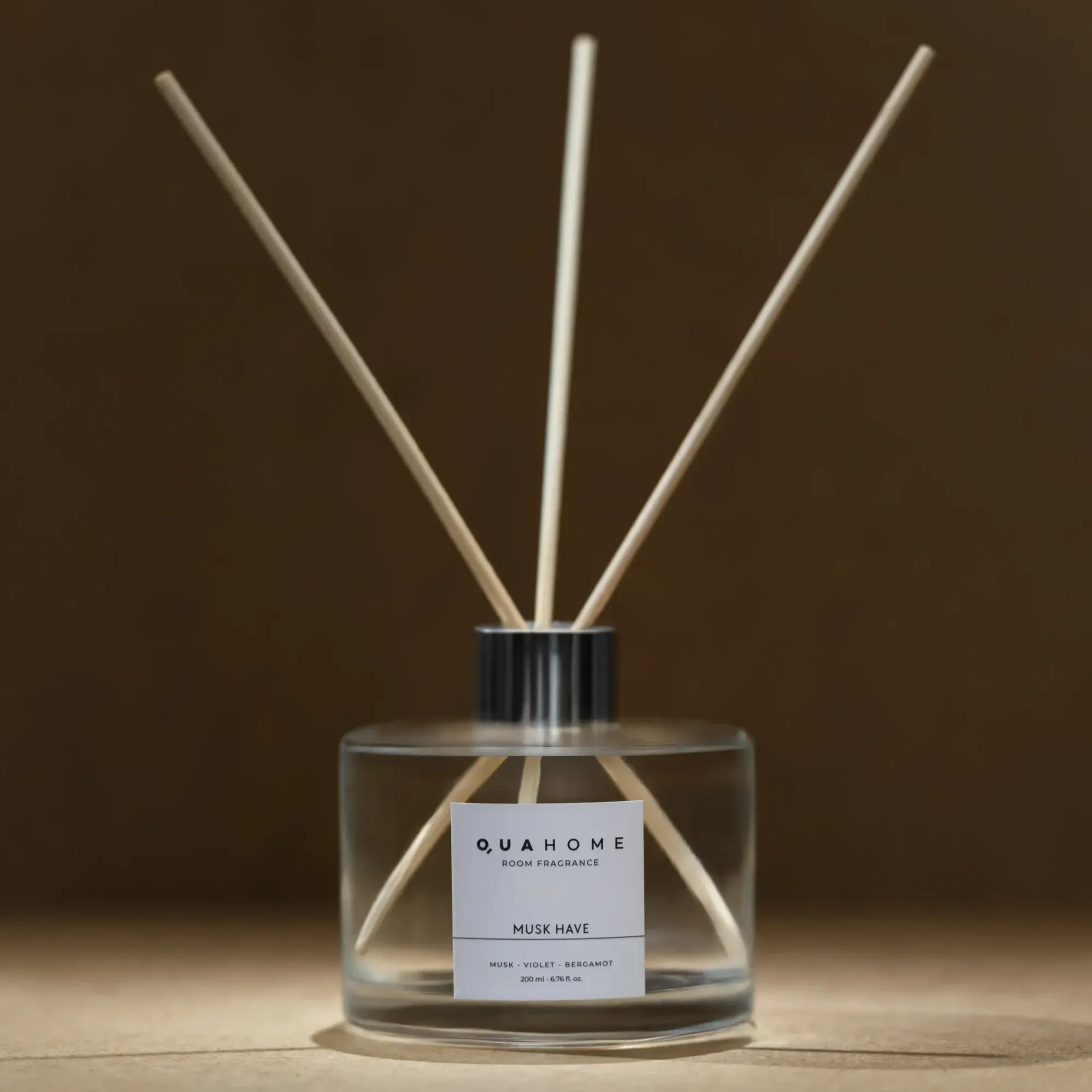 Qua Home Musk Have Çubuklu Oda Kokusu Silindir Şişe 200 Ml