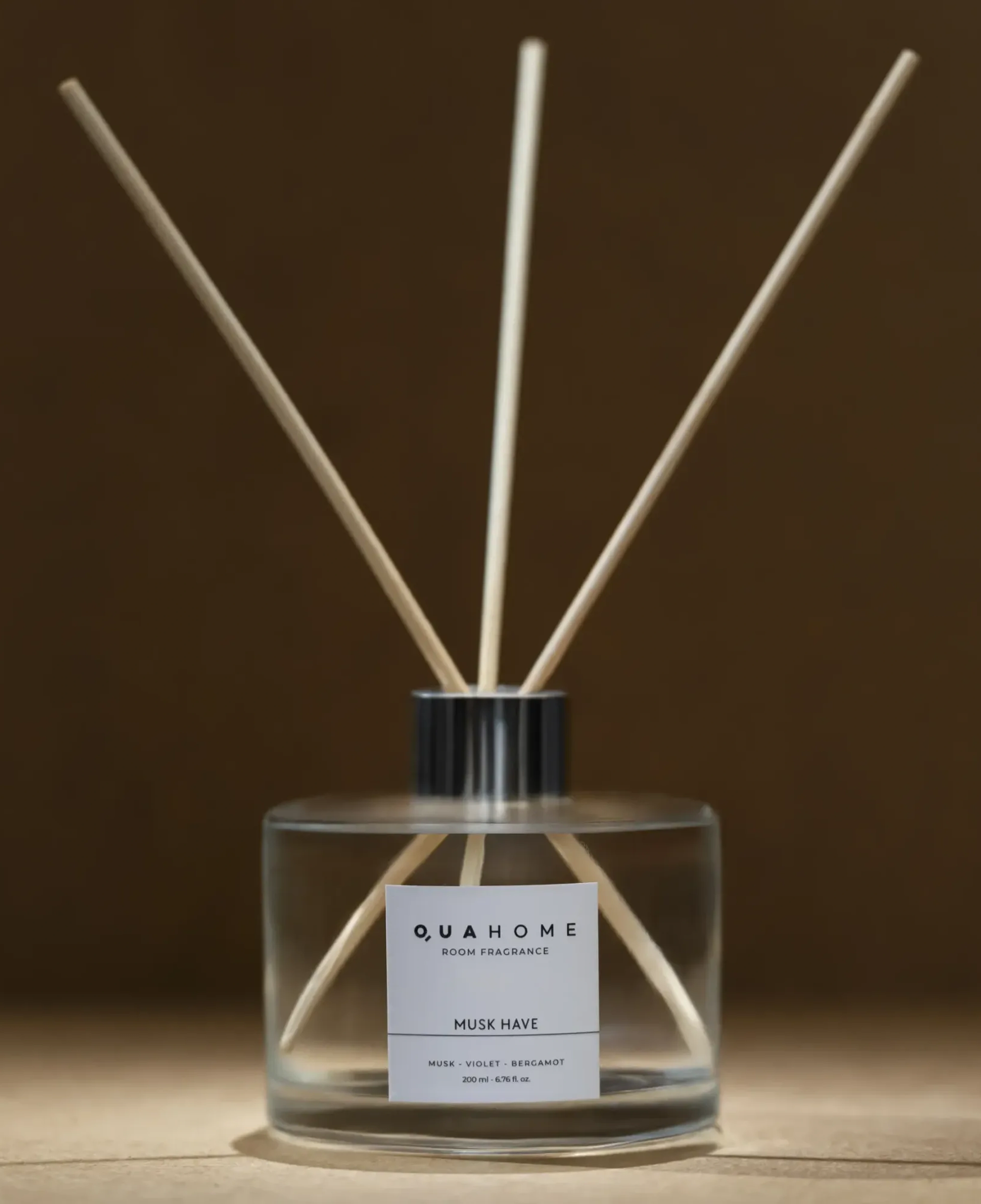 Qua Home Musk Have Çubuklu Oda Kokusu Silindir Şişe 200 Ml