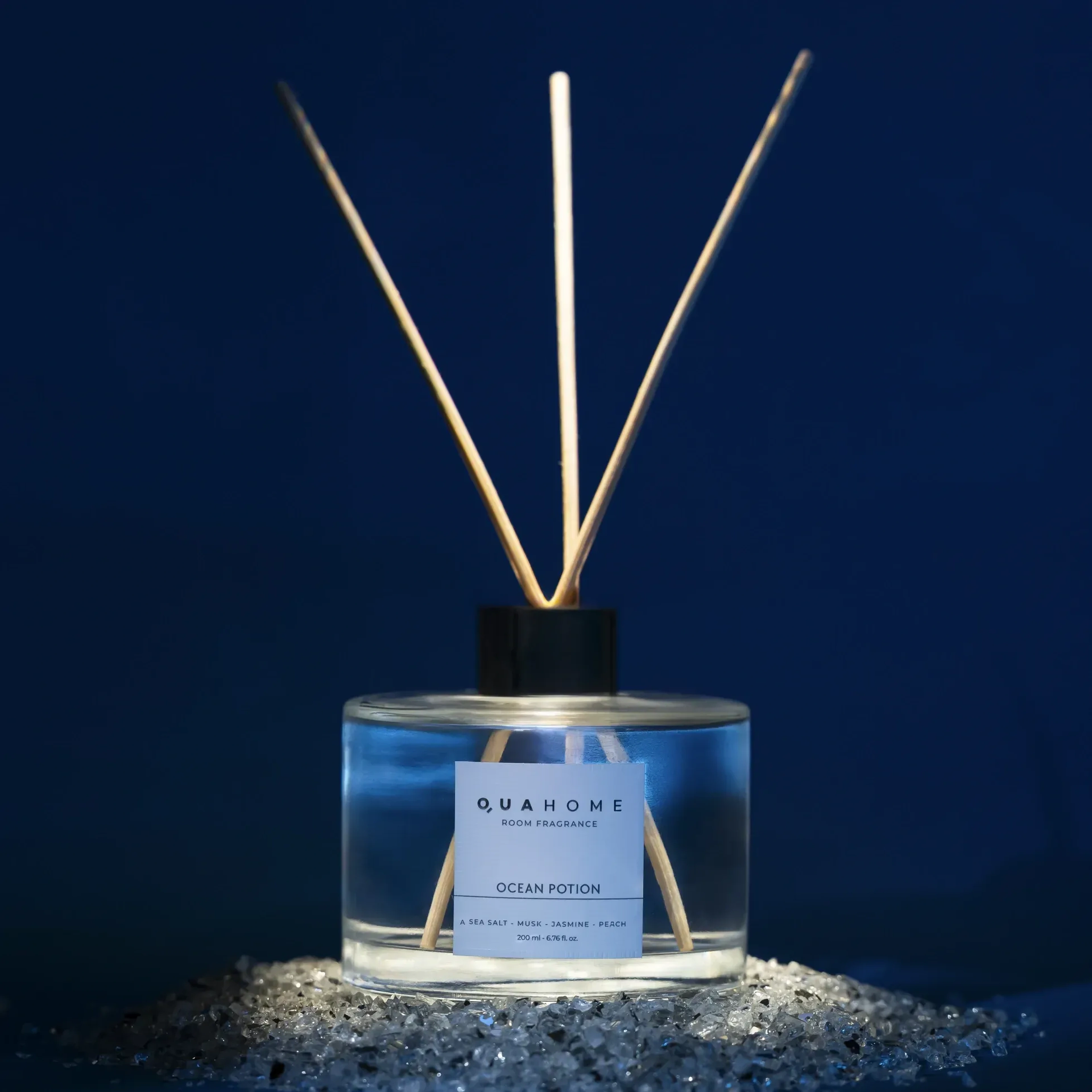 Qua Home Ocean Potion Çubuklu Oda Kokusu Silindir Şişe 200 Ml