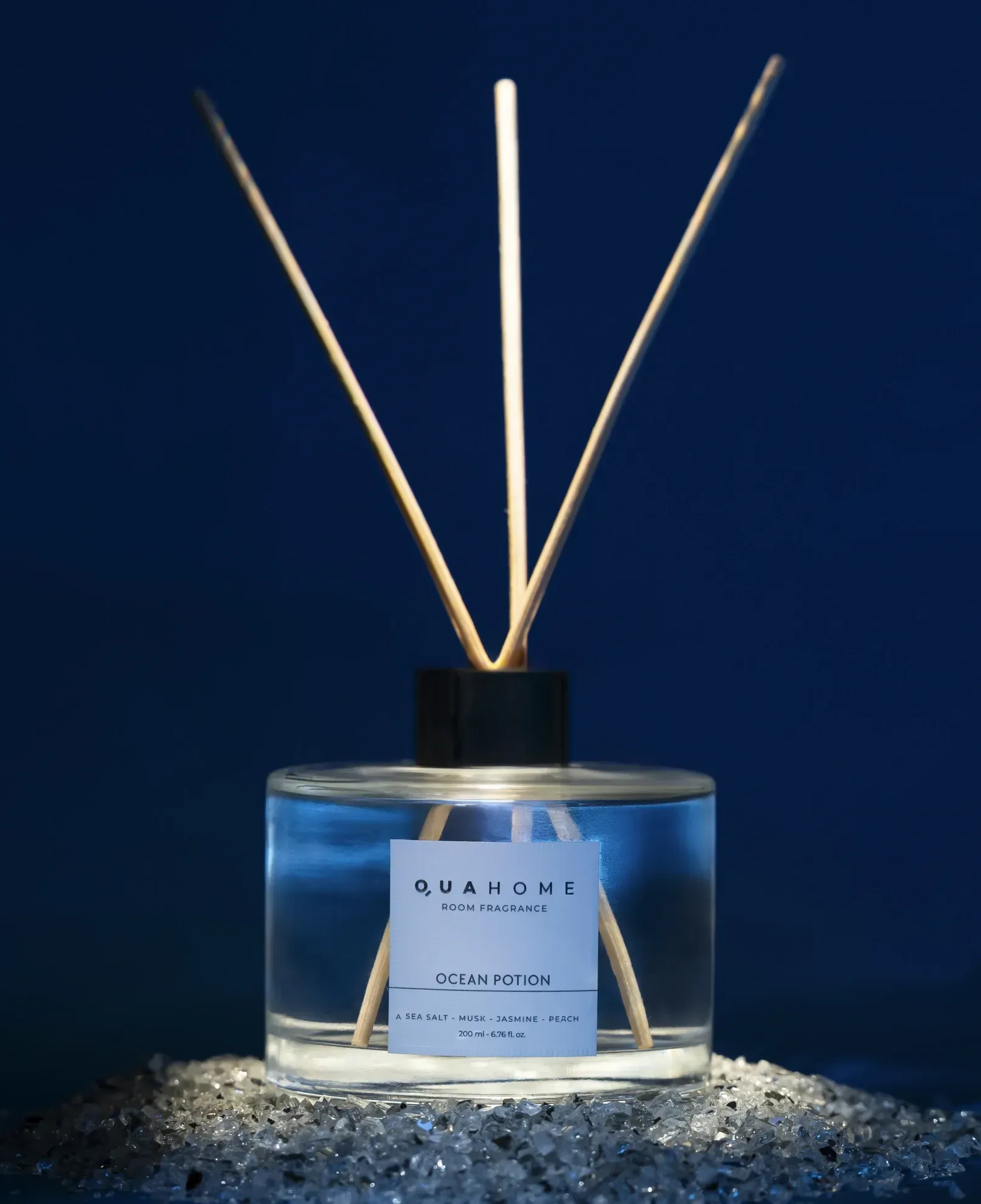 Qua Home Ocean Potion Çubuklu Oda Kokusu Silindir Şişe 200 Ml