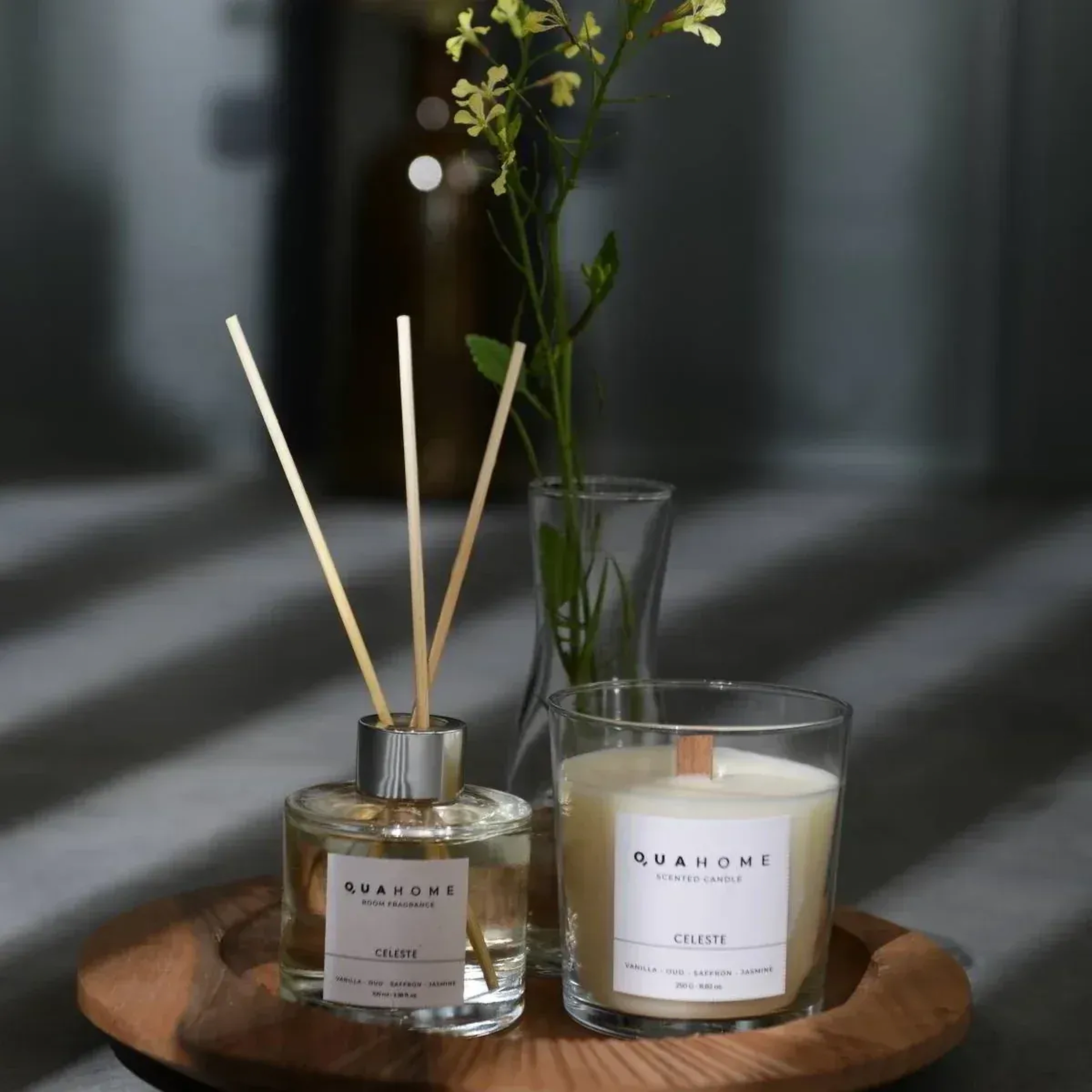 Qua Home Celeste Çubuklu Oda Kokusu Silindir Şişe 100 Ml