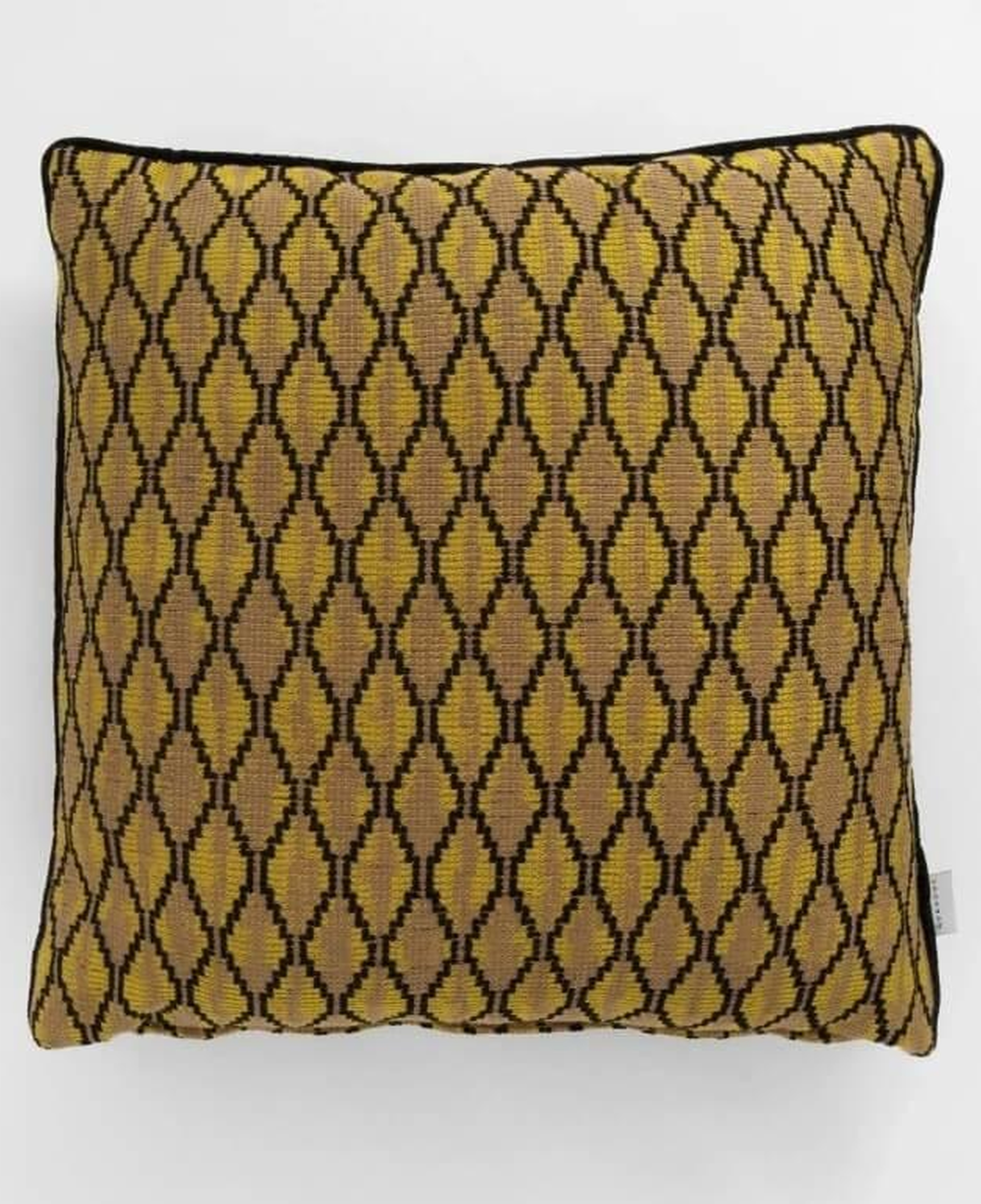 Qua Home Roche Biyeli Dekoratif Kırlent Vizon Siyah 45x45