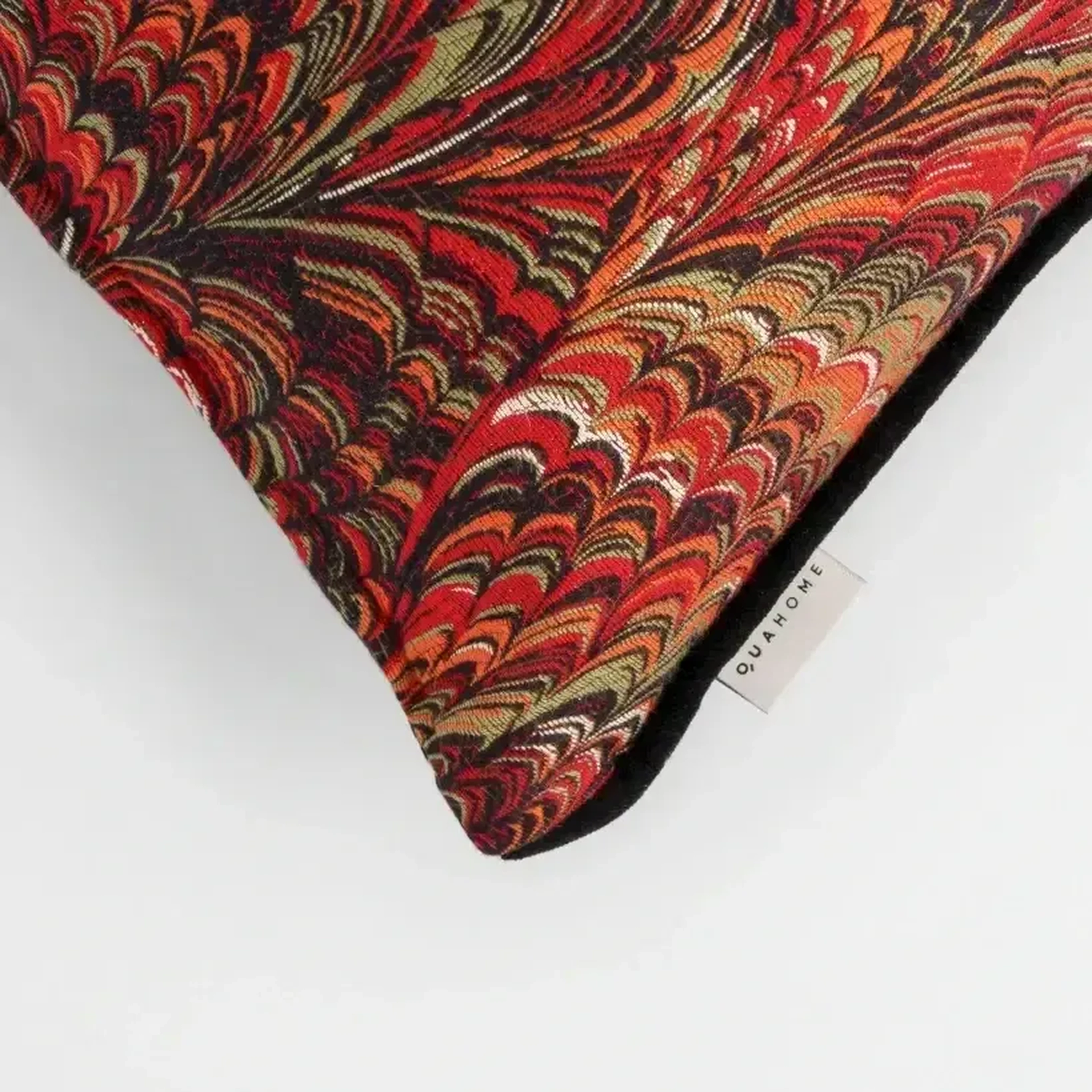 Qua Home Caido Biyeli Dekoratif Kırlent Renkli 45x45