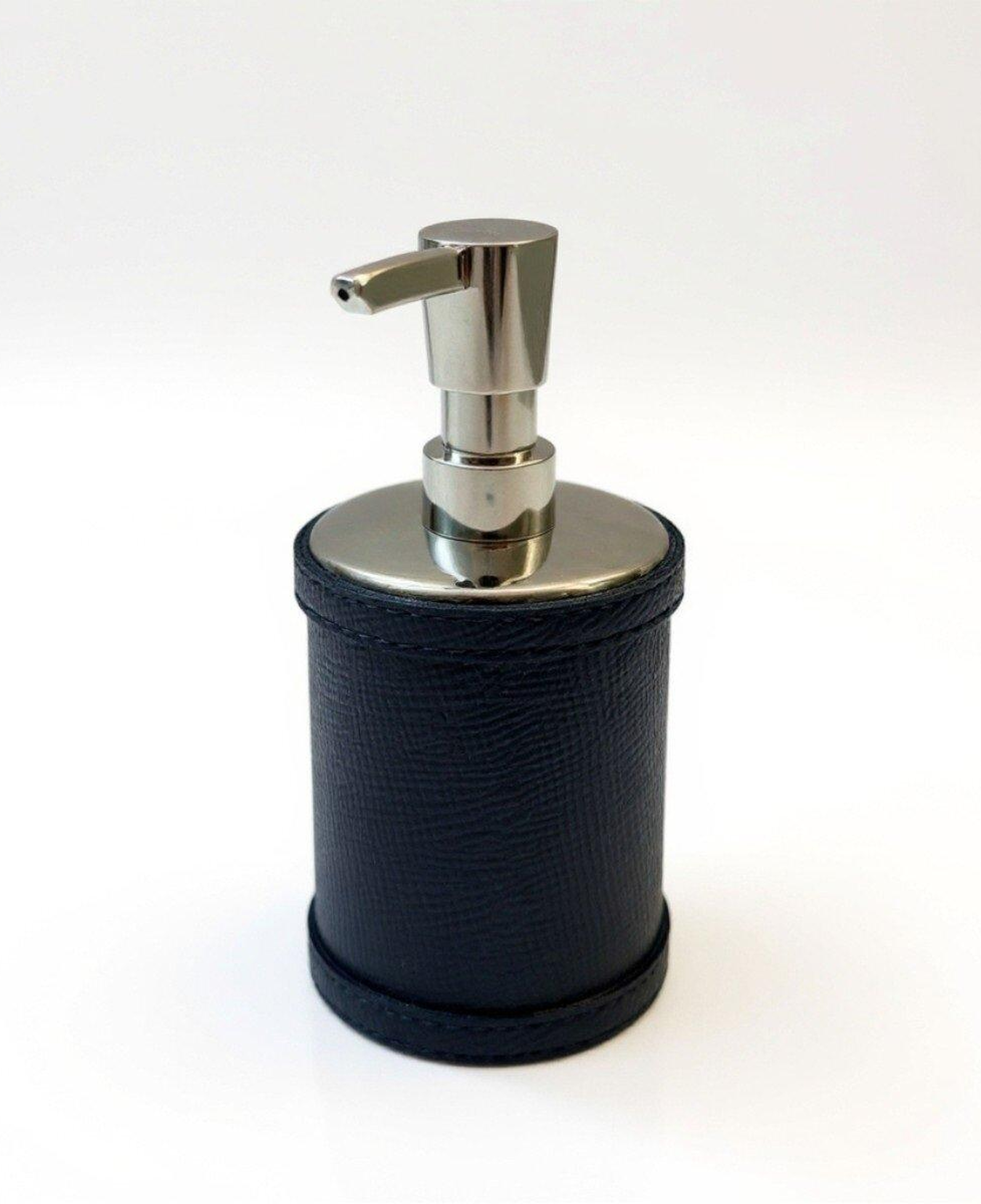 Qua Home Slvie Deri Sabunluk Seti Lacivert