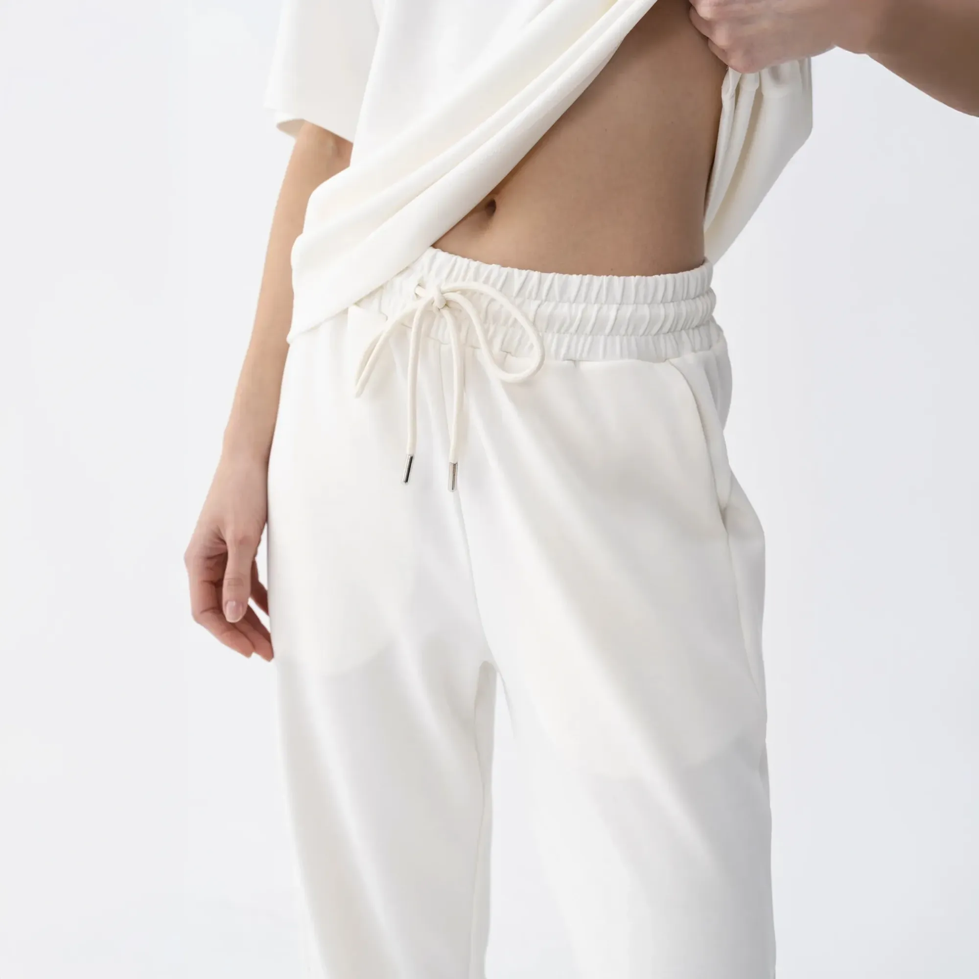 Ivy Kadın Modal Jogger Pantolon Ekru