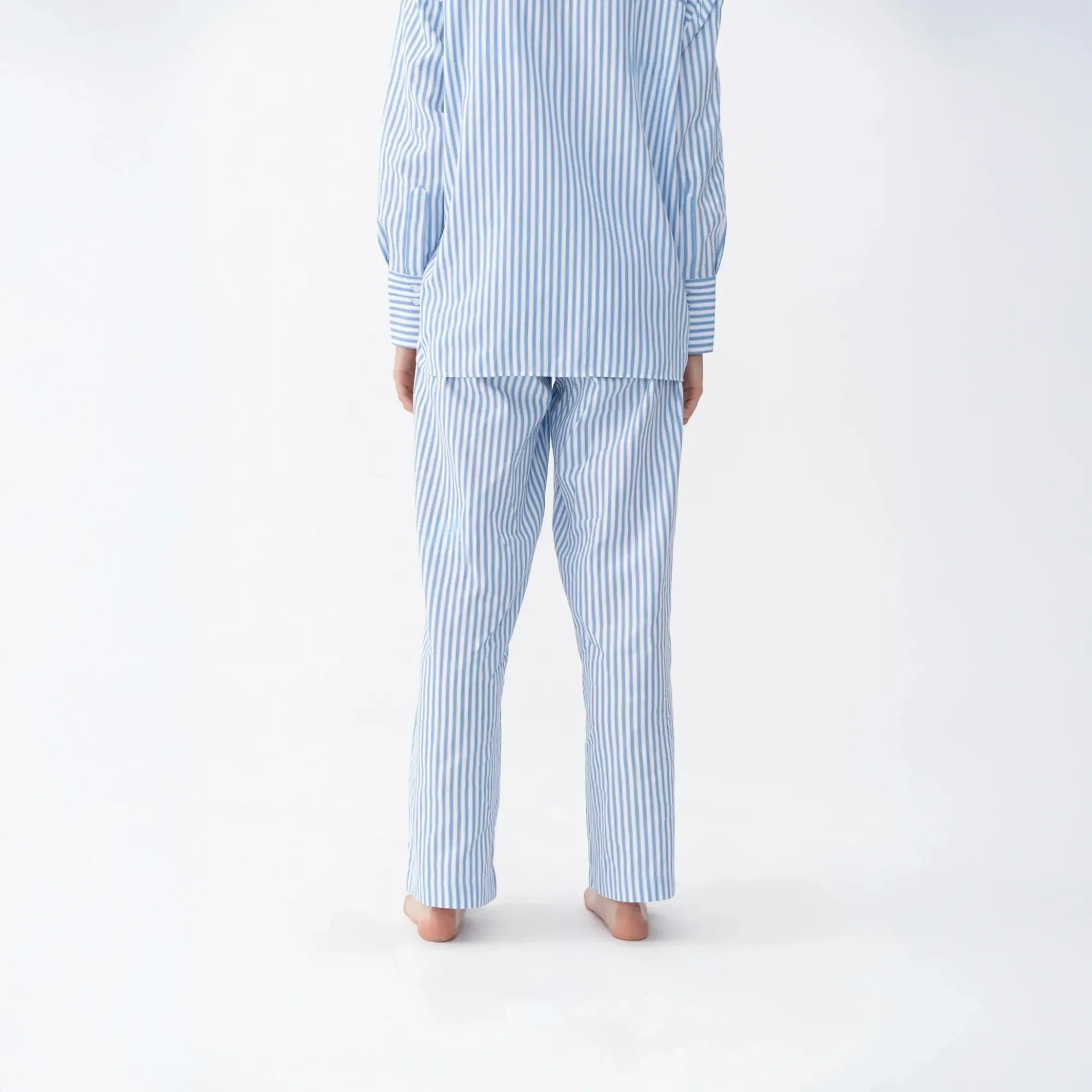 Mara Kadın Dokuma Pantolon Mavi