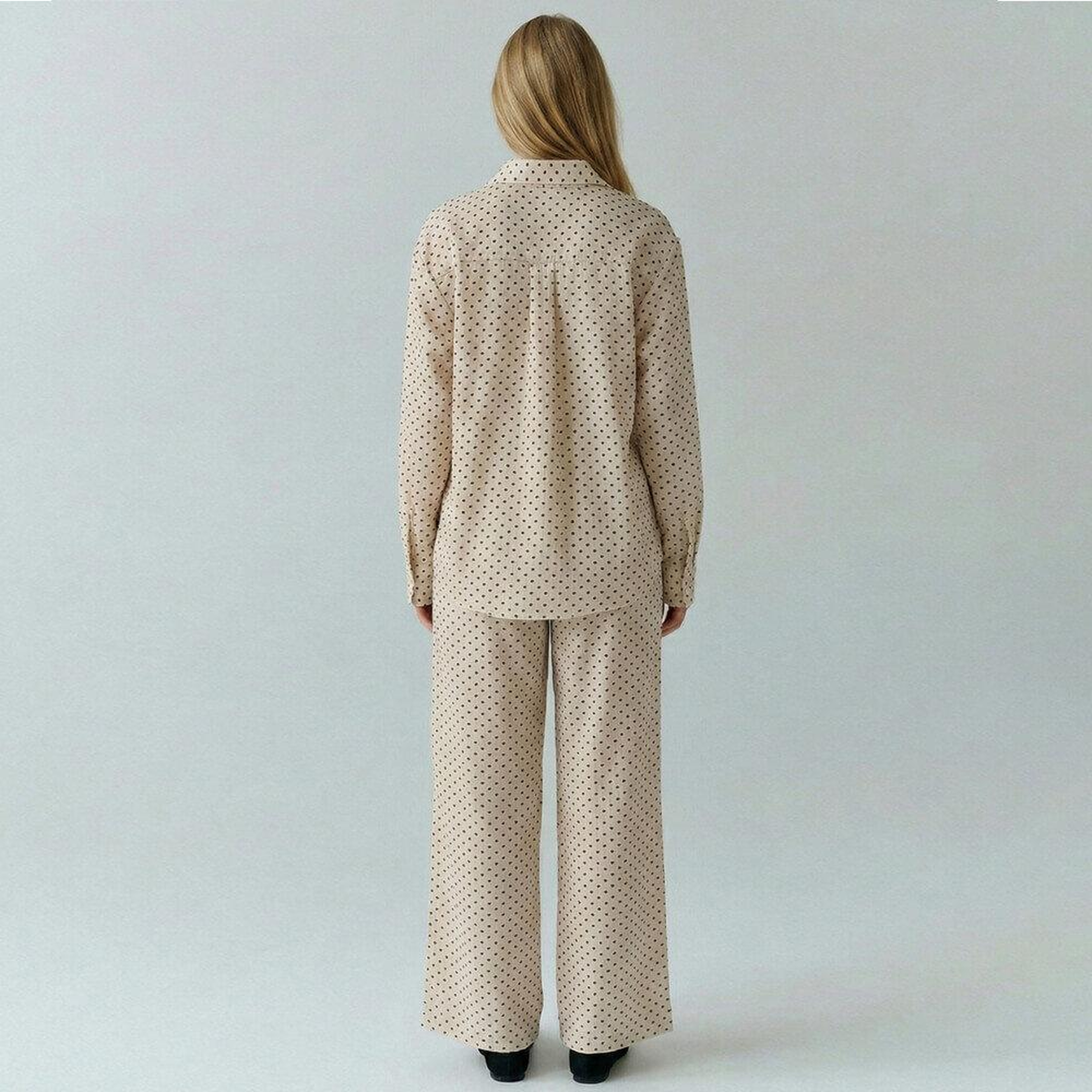 Josef Kadın Müslin Pantolon Siyah