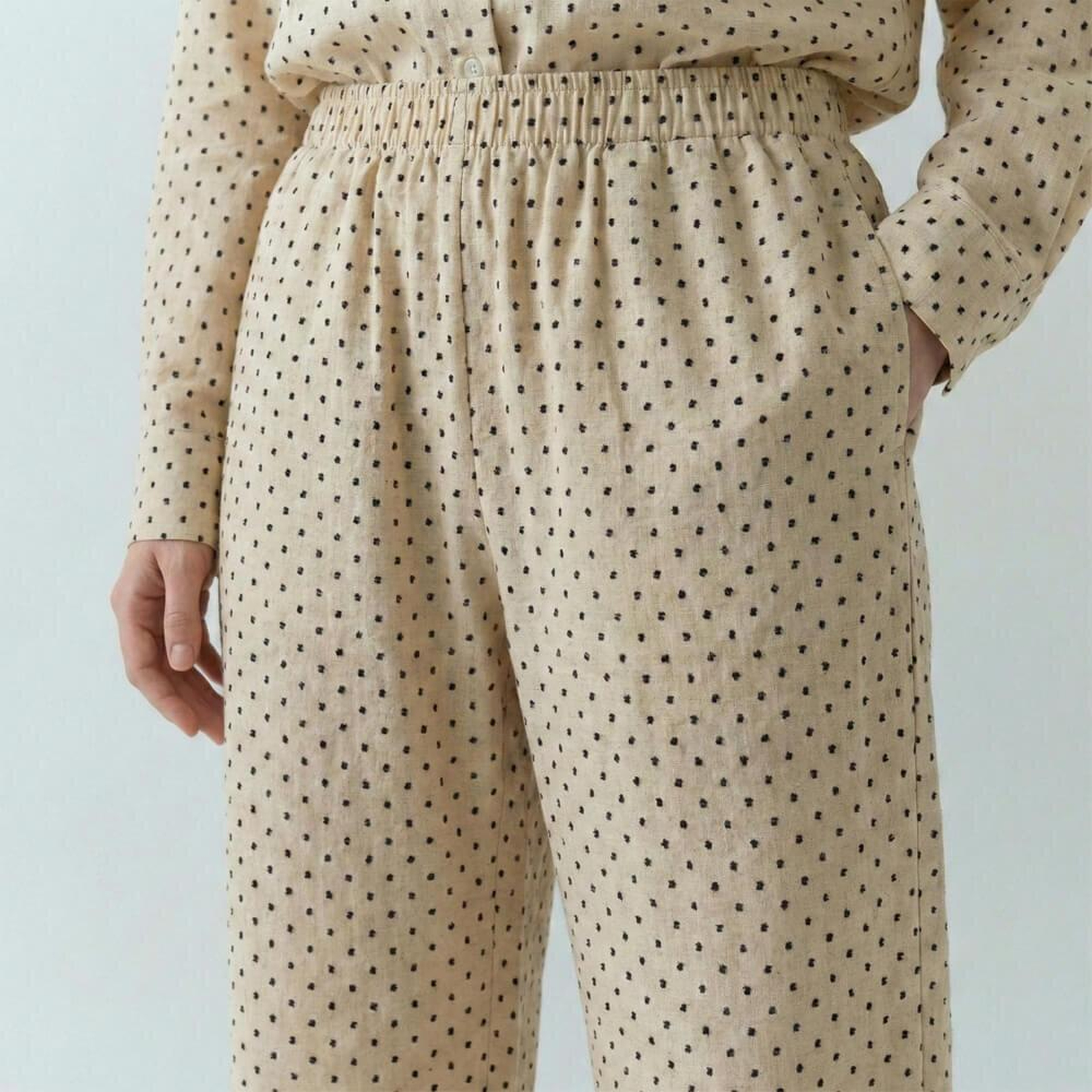 Josef Kadın Müslin Pantolon Siyah