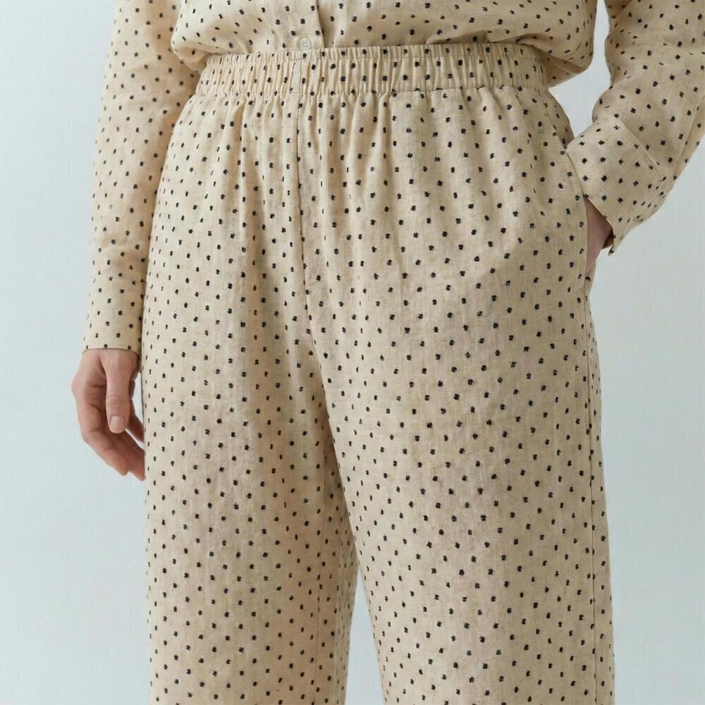 Josef Kadın Müslin Pantolon Siyah