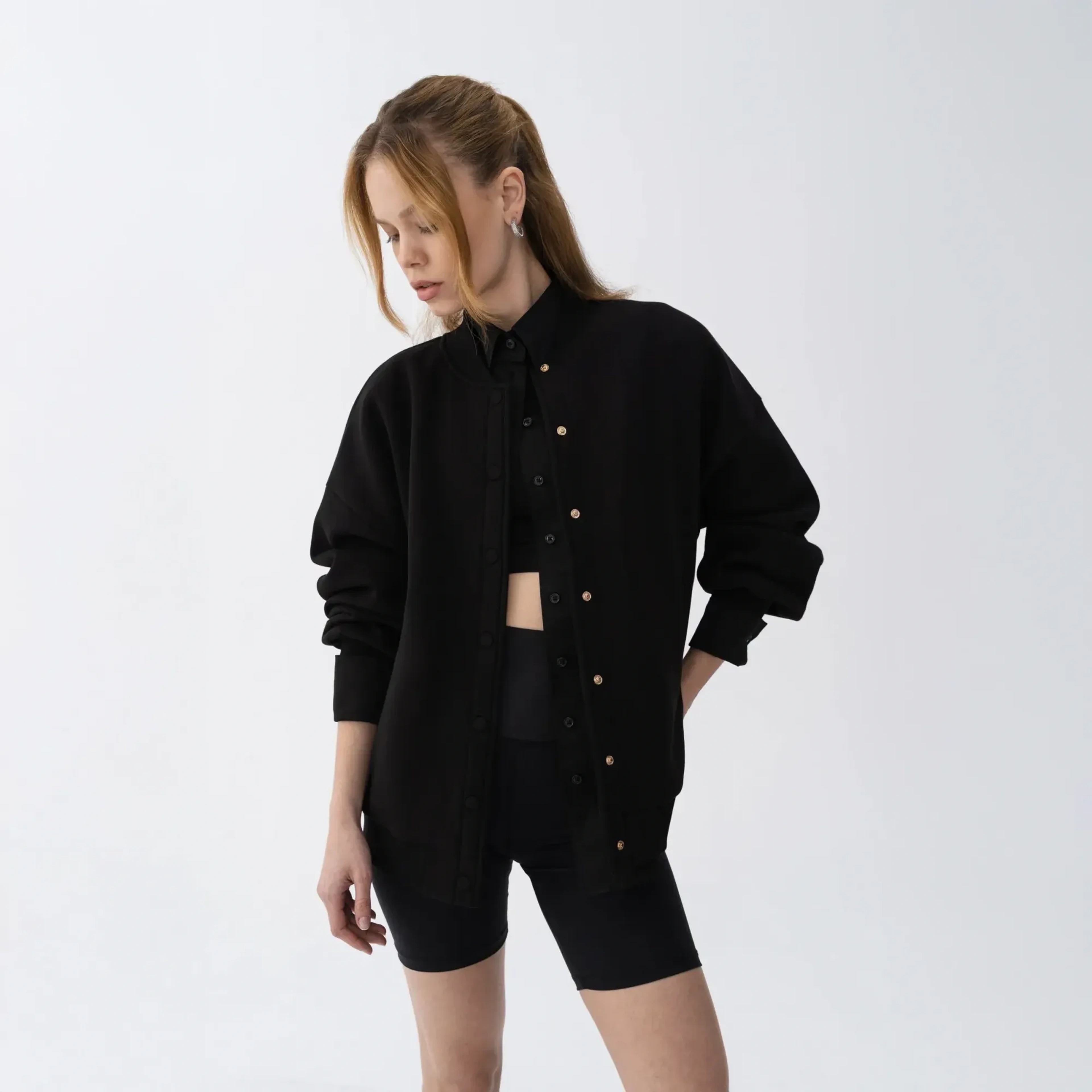 Qua Home Paula Kadın Bomber Ceket Siyah