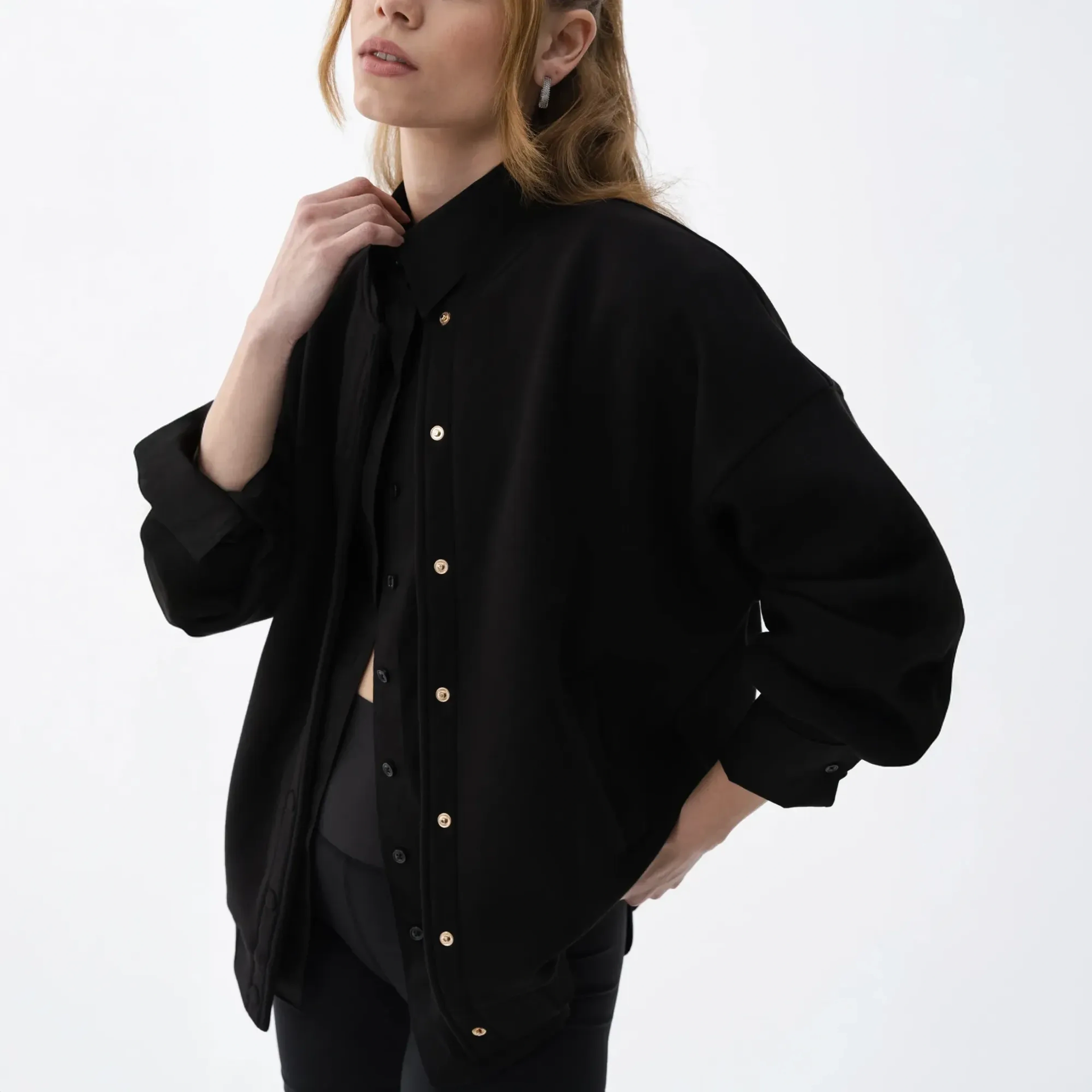 Qua Home Paula Kadın Bomber Ceket Siyah