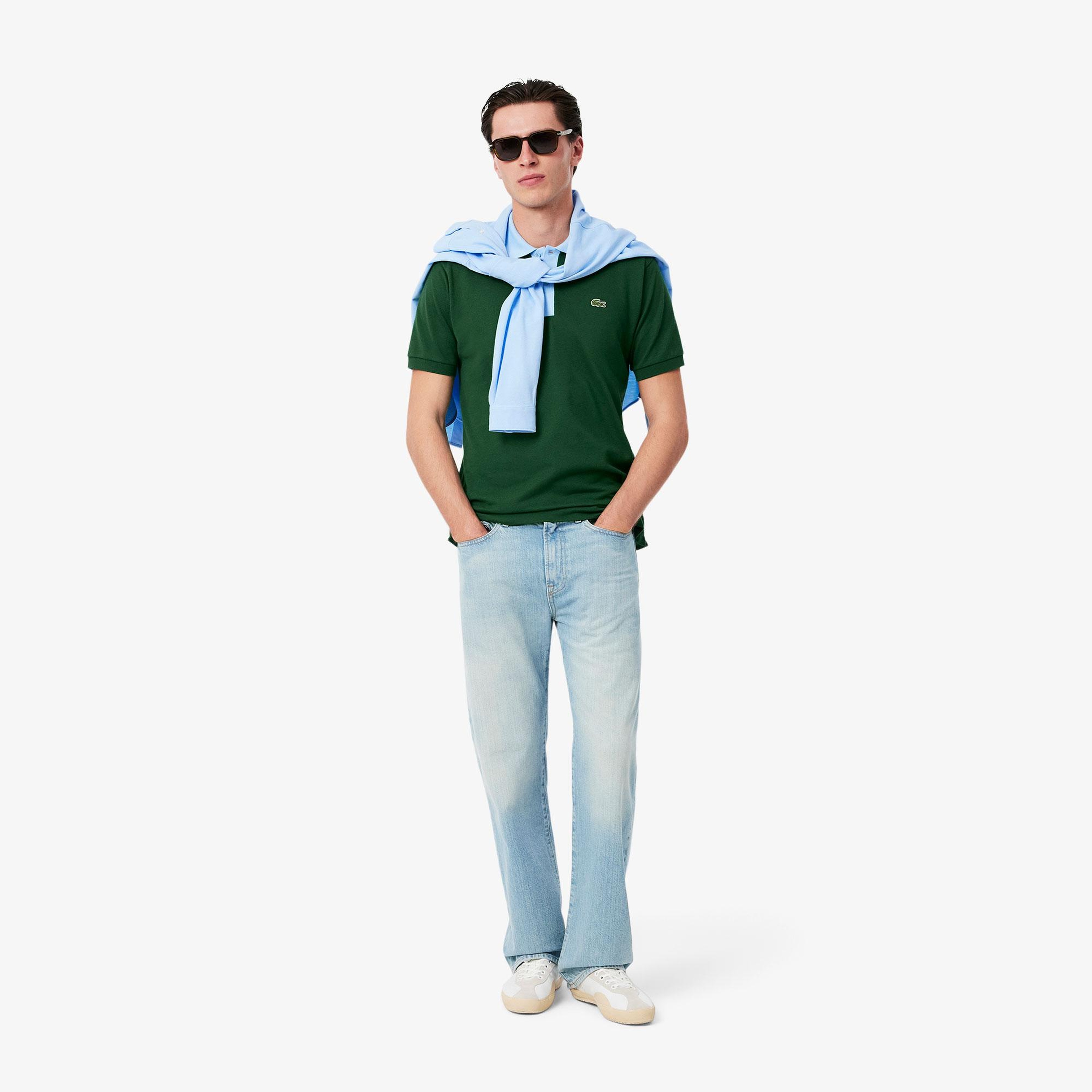 Lacoste L.12.12 Erkek Classic Fit Yeşil Polo