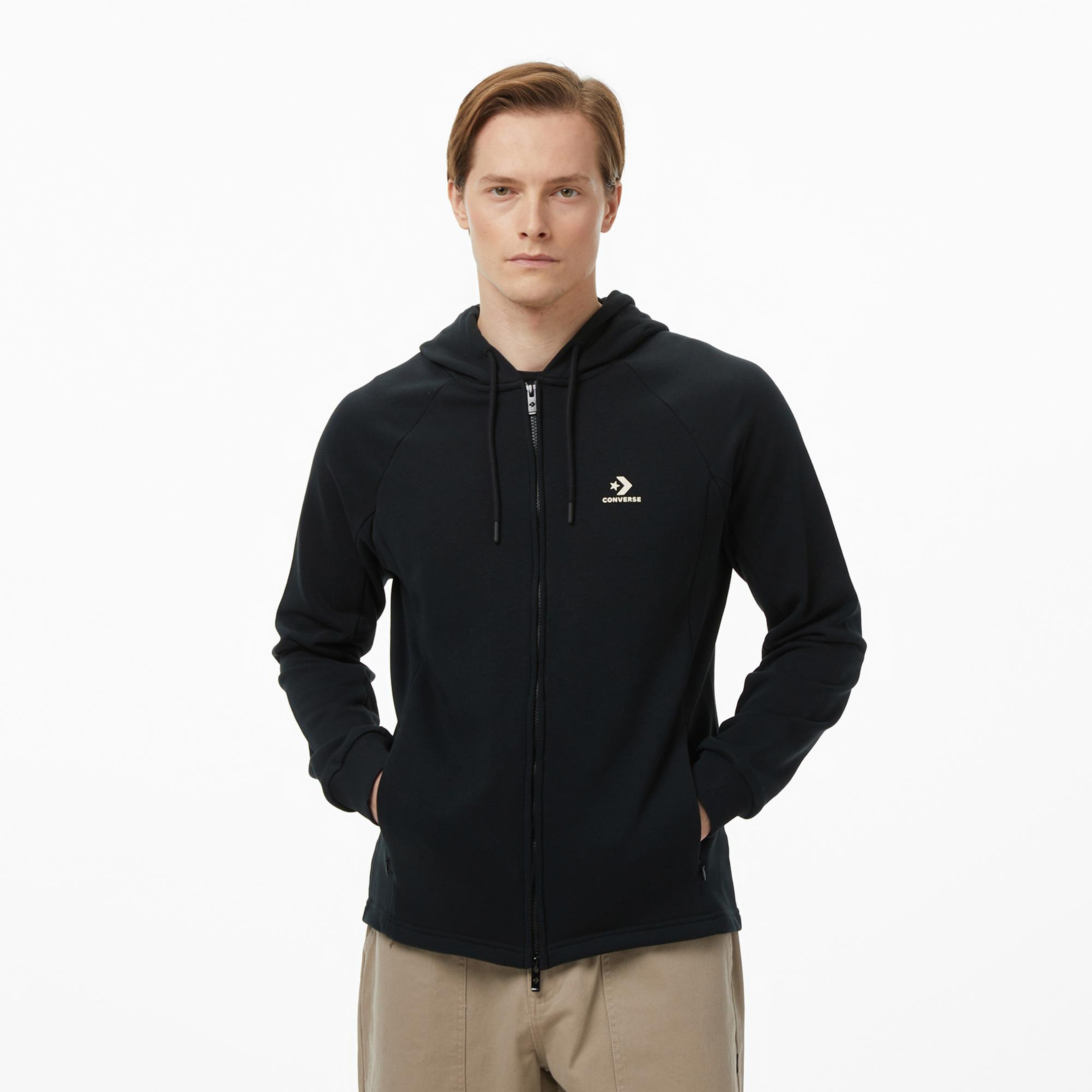 Converse Erkek Siyah Sweatshirt