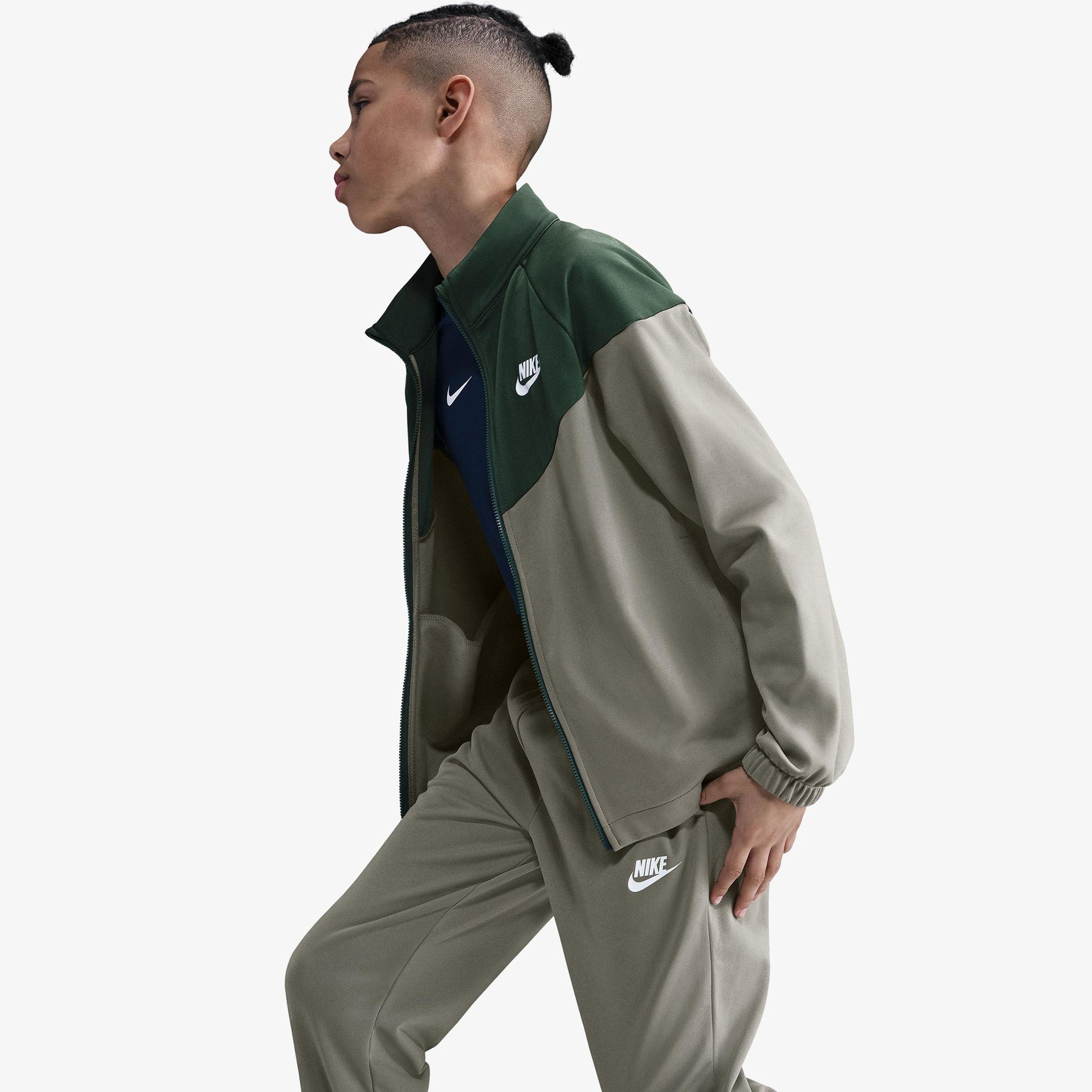 Nike Sportswear Dri-Fit Çocuk Yeşil Eşofman Takımı