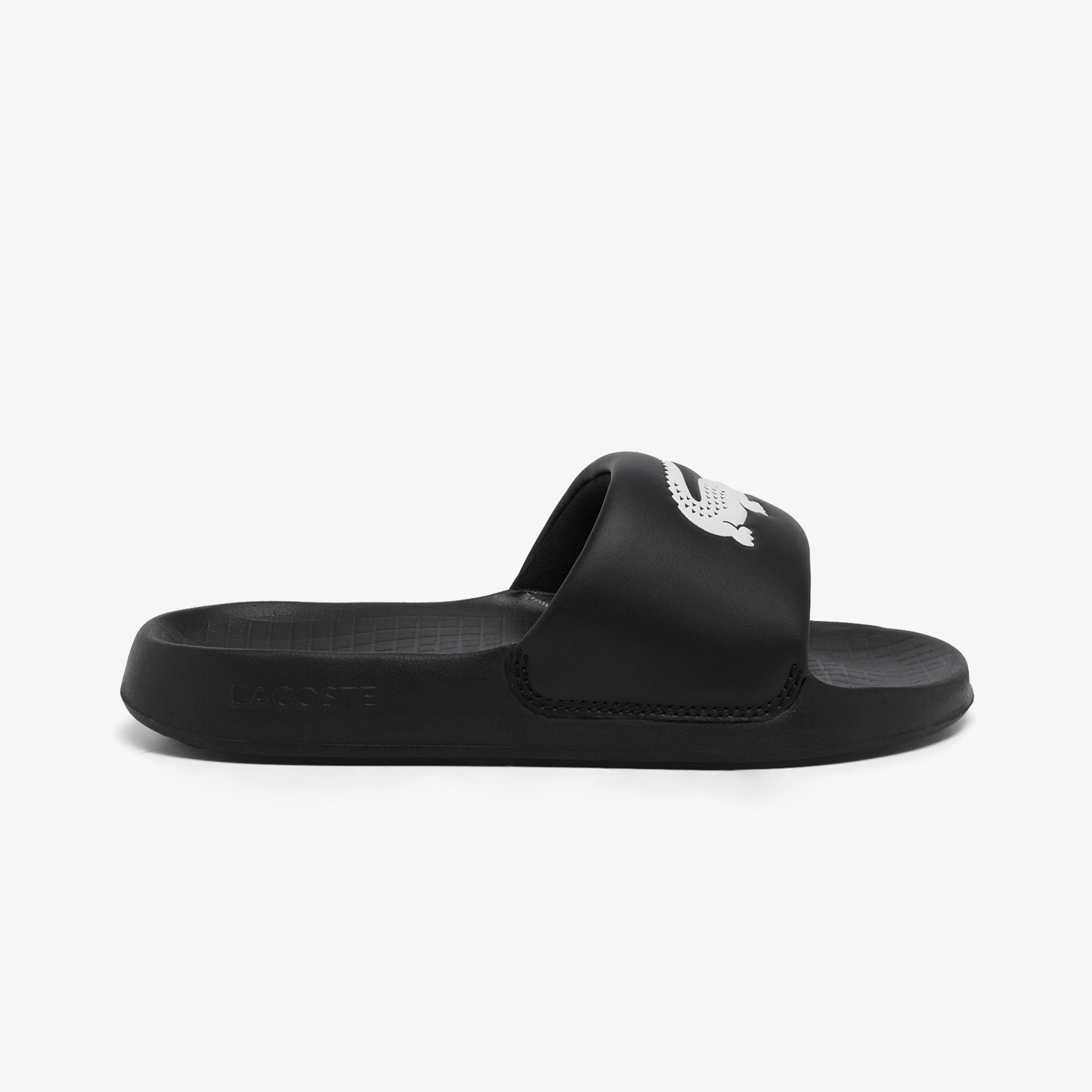 Lacoste Serve Slide Kadın Siyah Terlik
