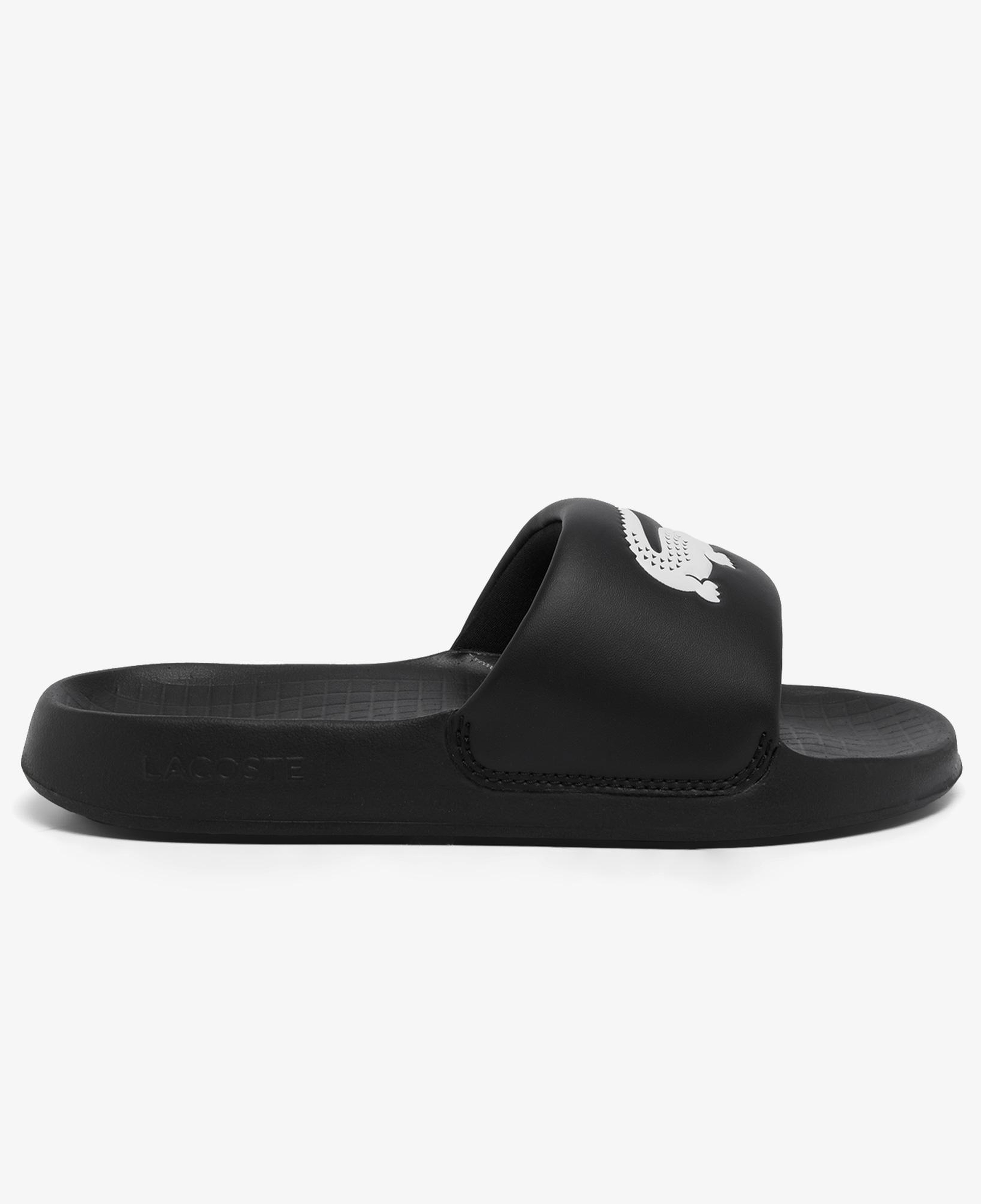 Lacoste Serve Slide Kadın Siyah Terlik