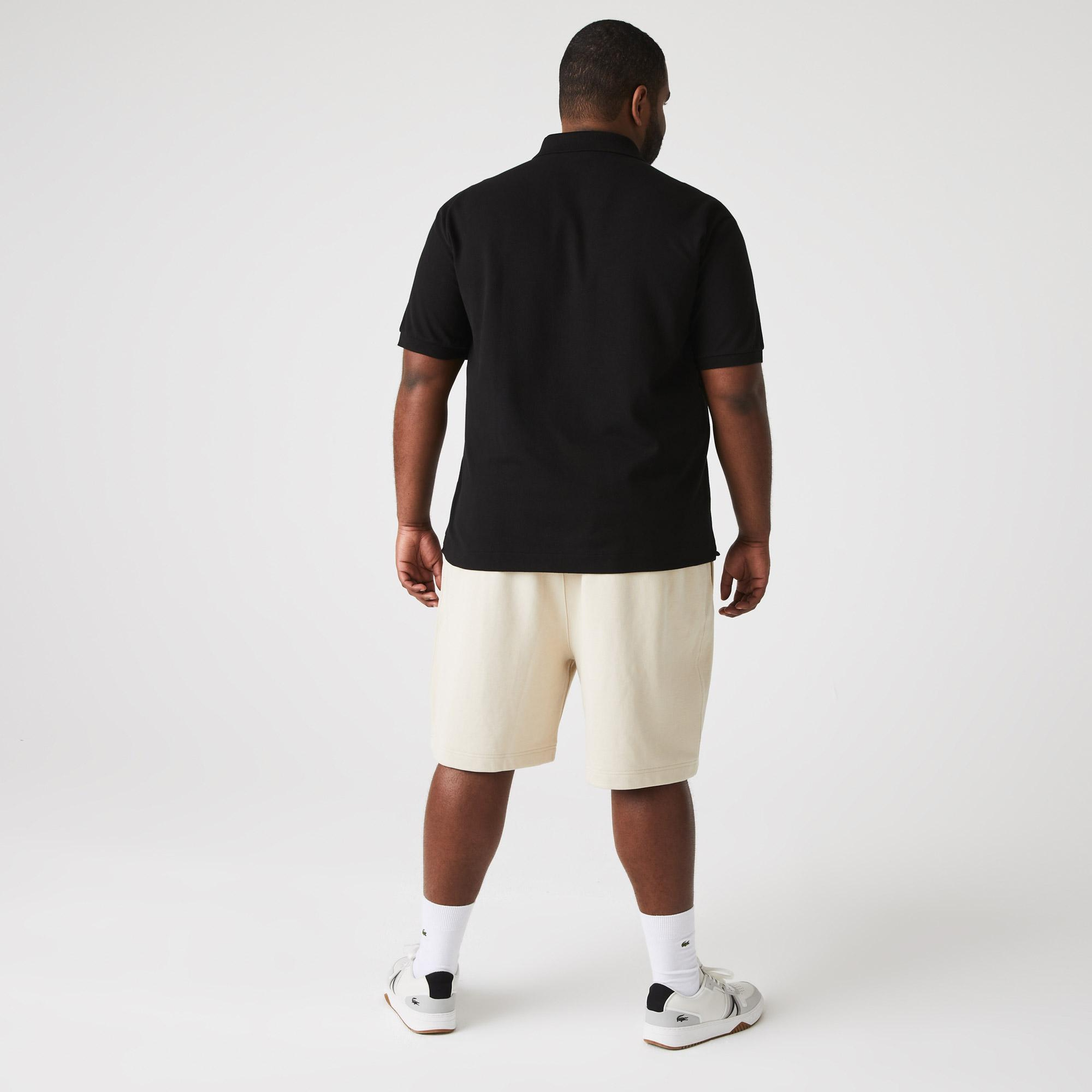 L.12.12 Erkek Classic Fit Siyah Polo