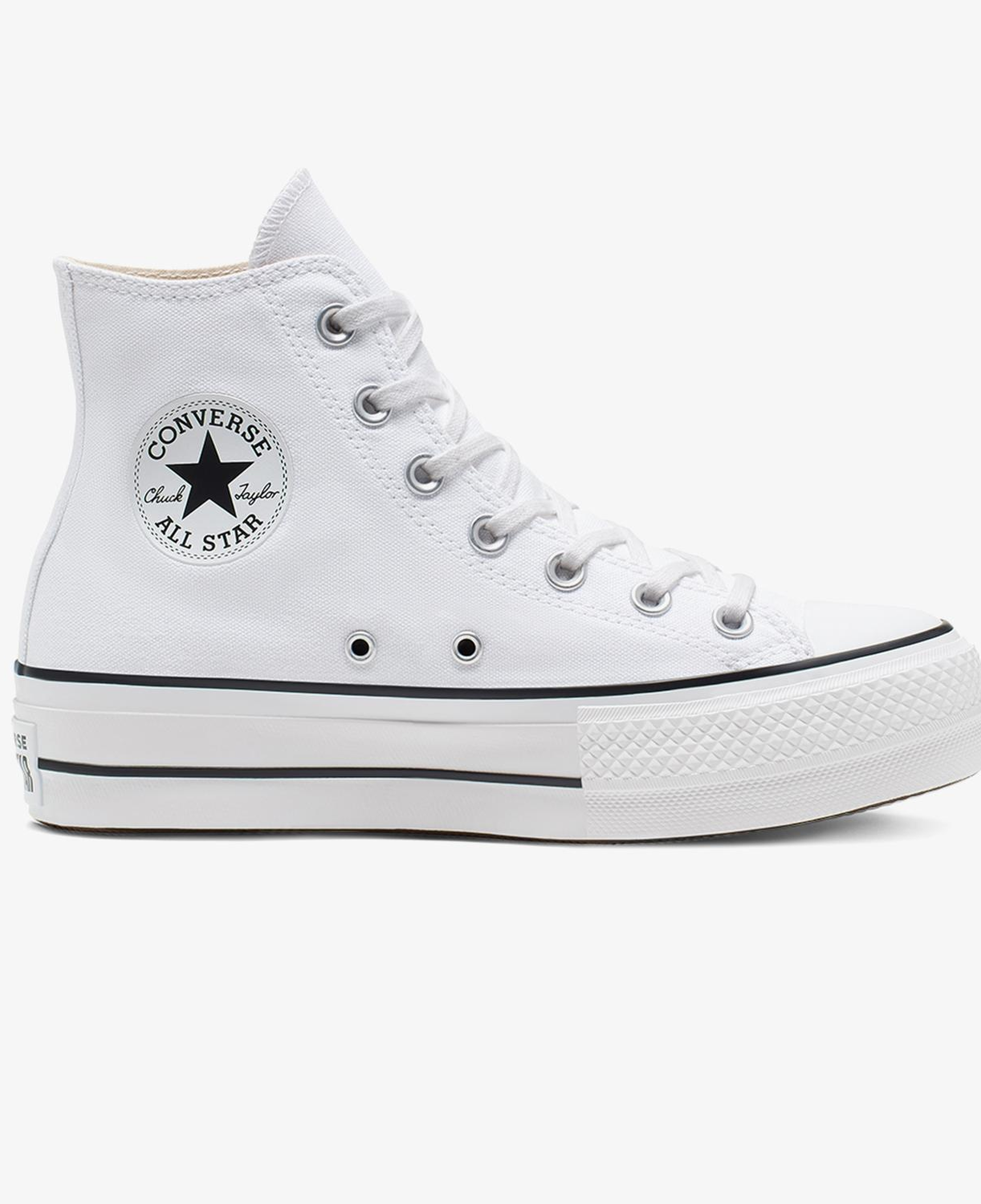 Converse Chuck Taylor All Star Lift Hi Unisex Platform Beyaz Sneaker