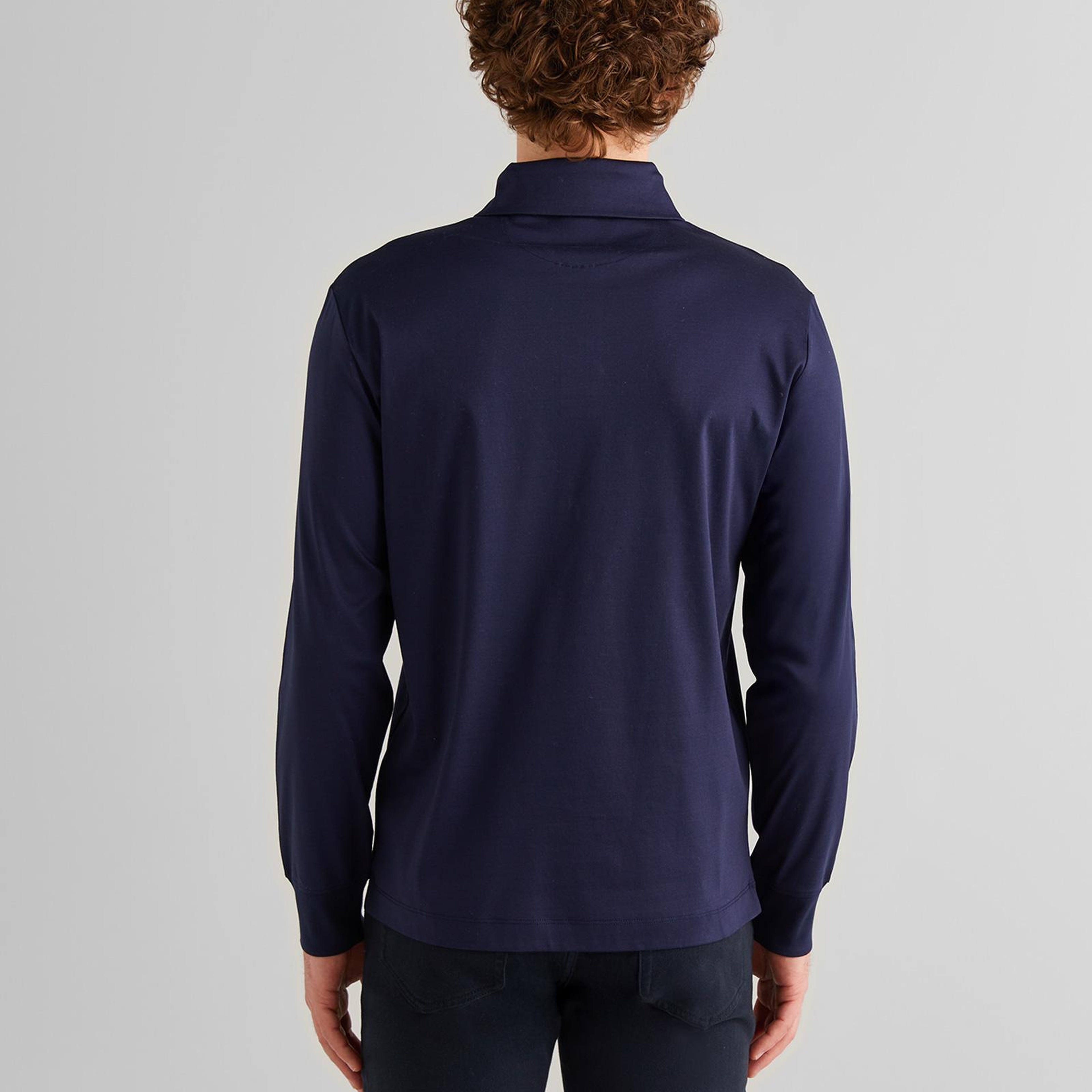 GANT Erkek Lacivert Regular Fit Polo