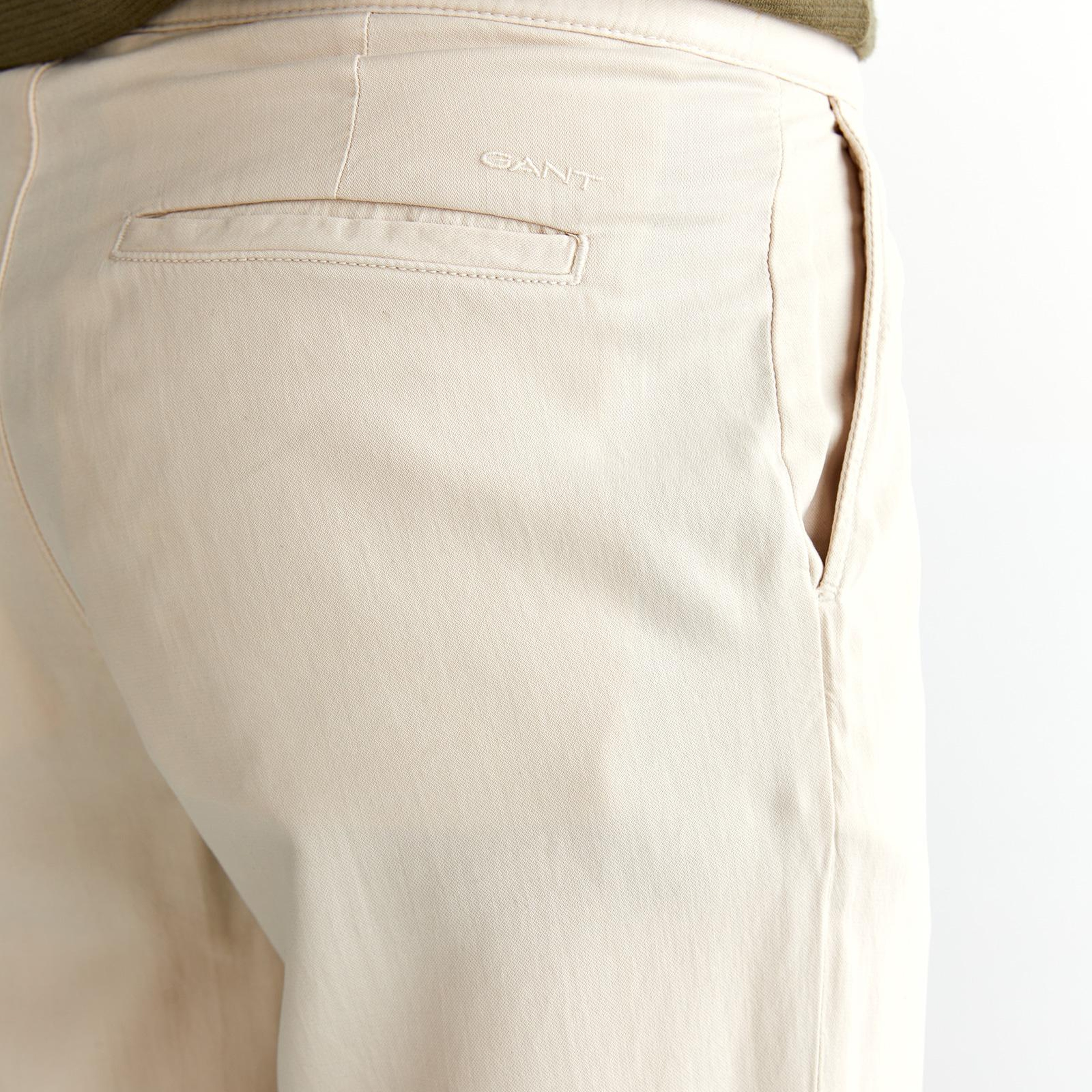 GANT Erkek Krem Jogger Fit Pantolon