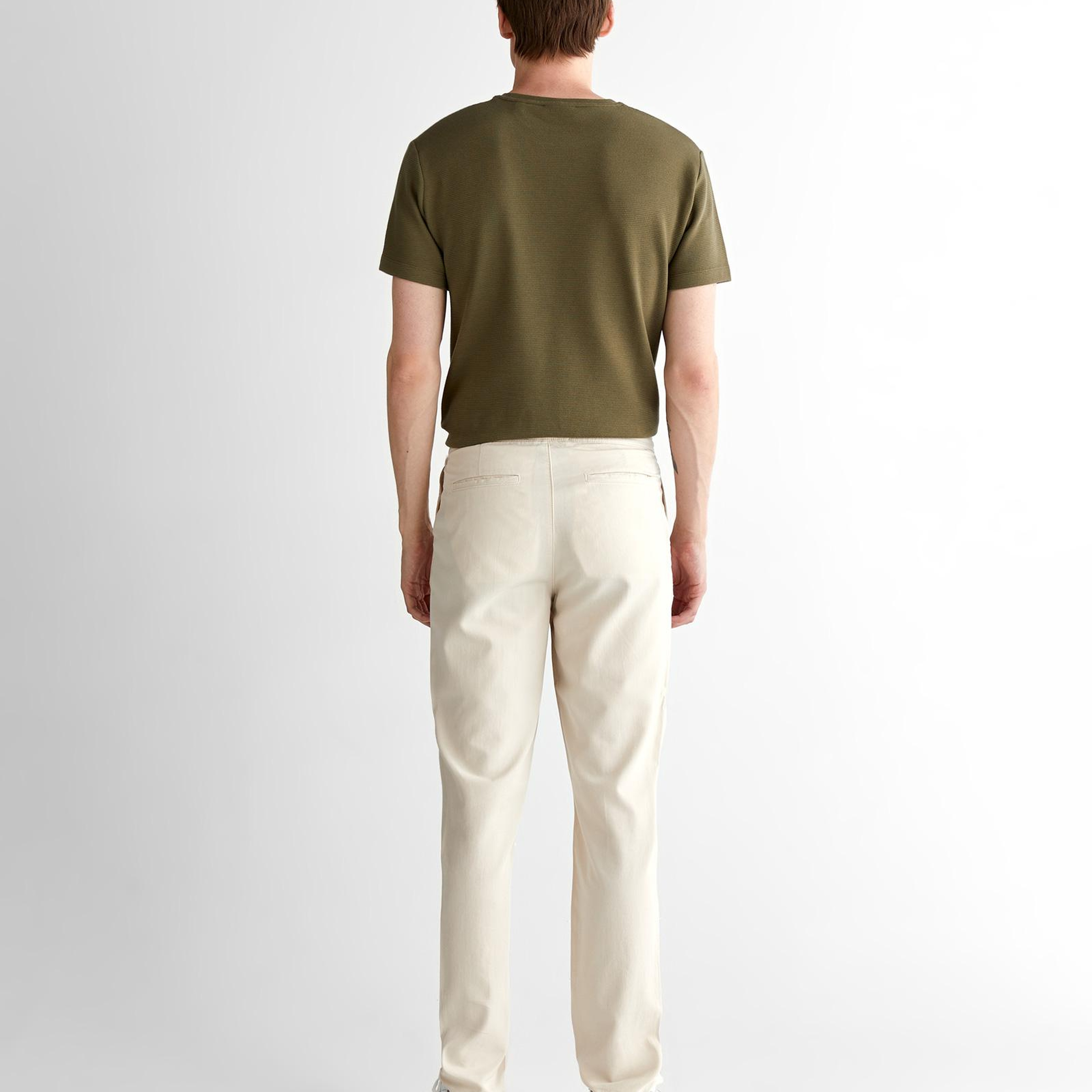 GANT Erkek Krem Jogger Fit Pantolon