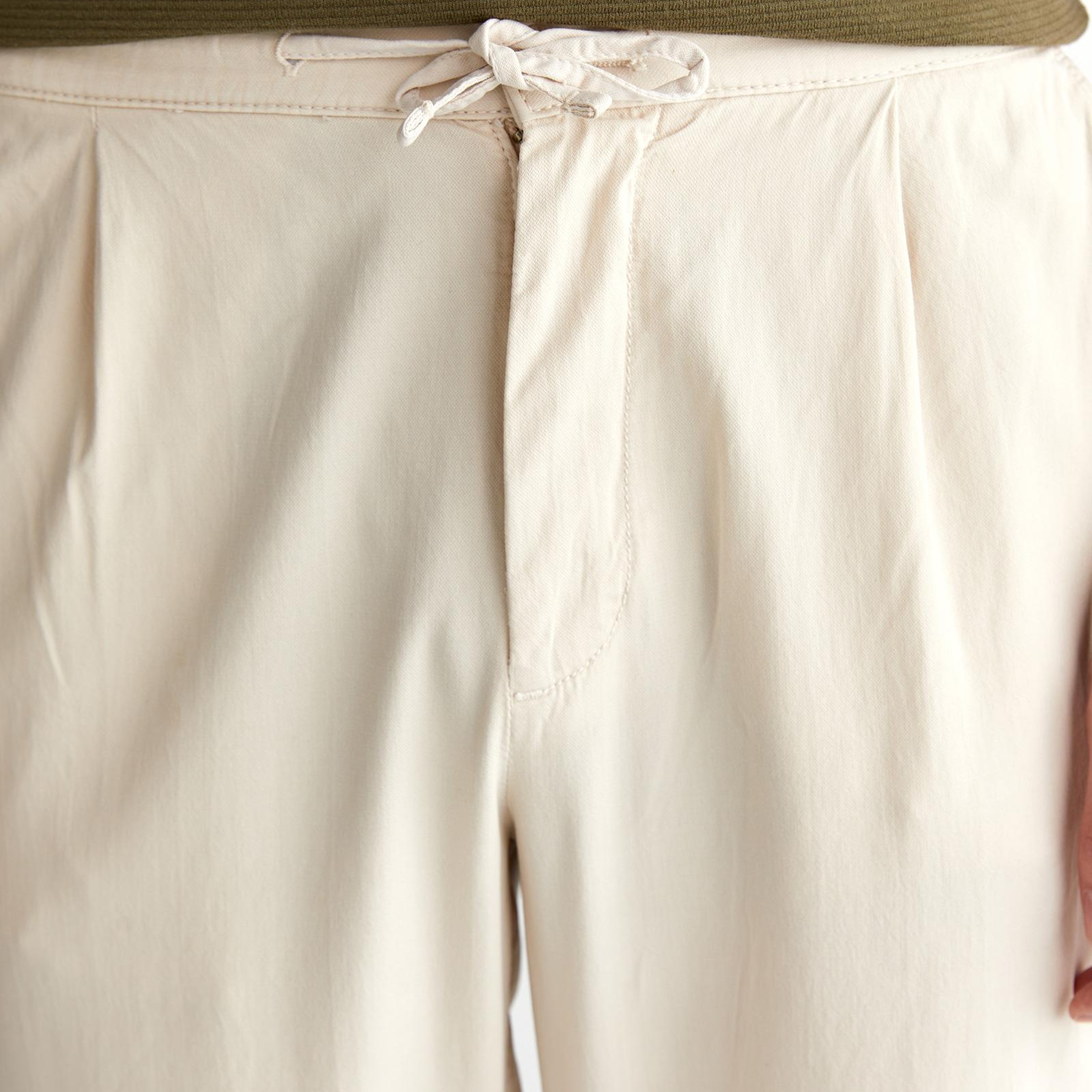 GANT Erkek Krem Jogger Fit Pantolon