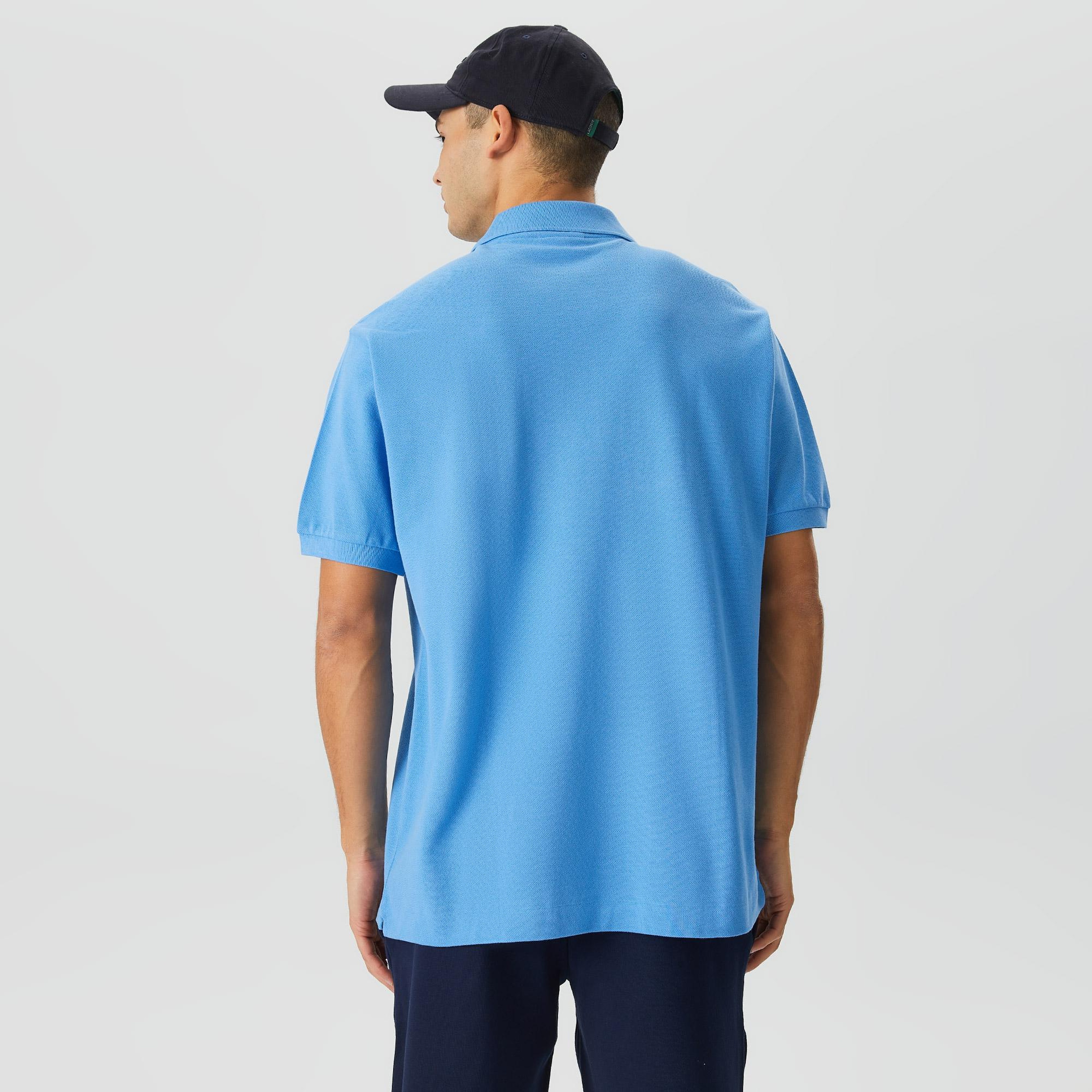 Lacoste Erkek L1212 Classic Fit Mavi Polo