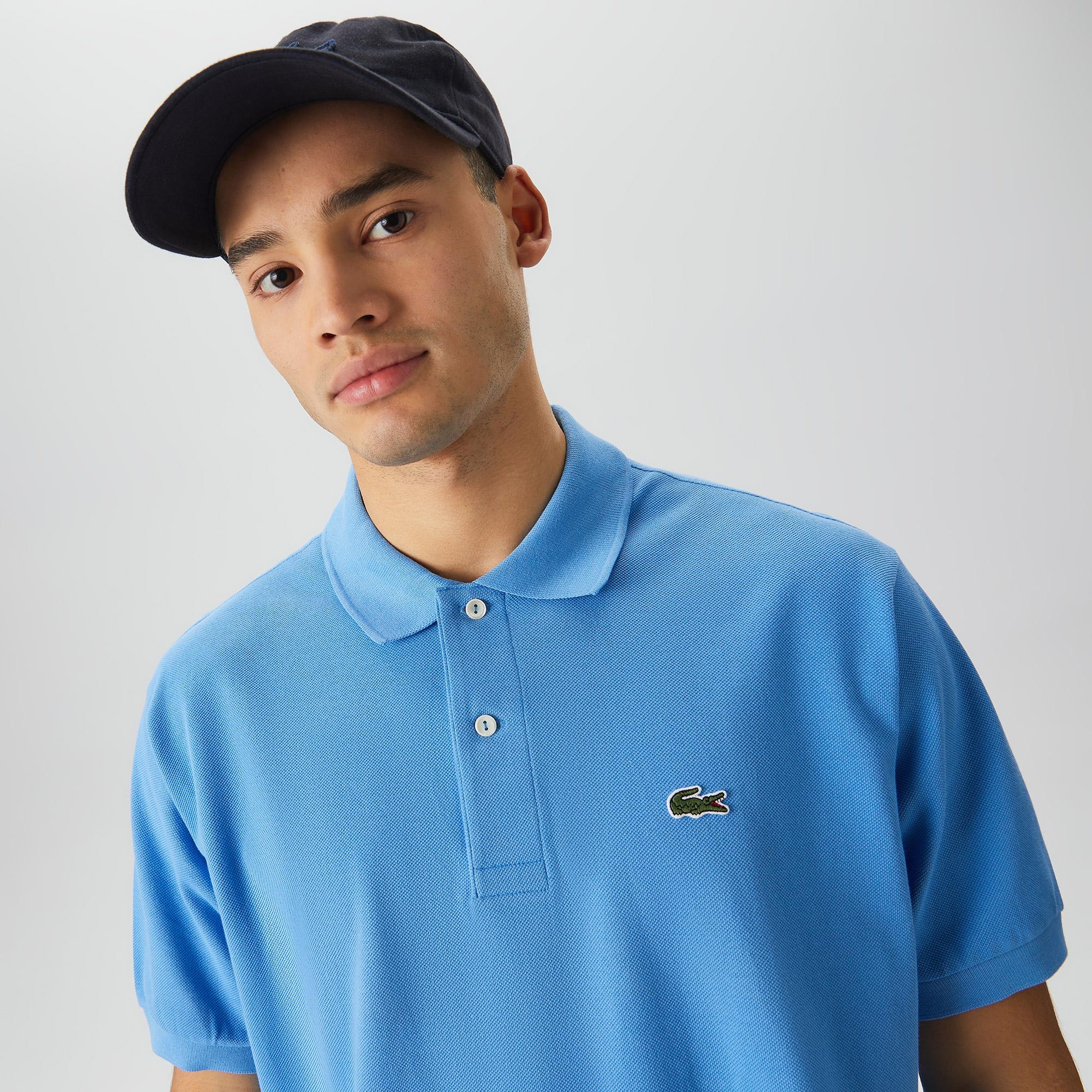 Lacoste Erkek L1212 Classic Fit Mavi Polo