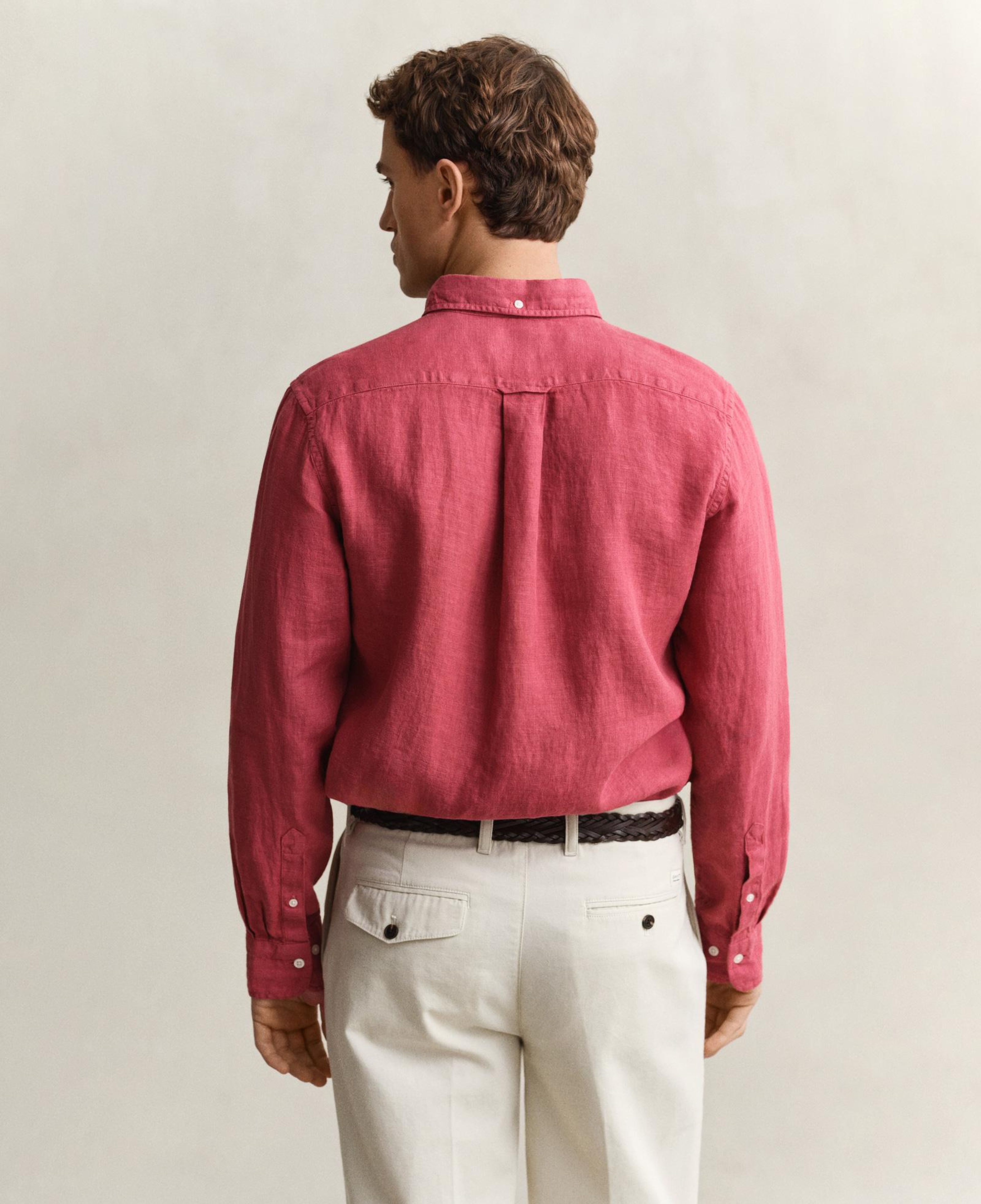 GANT Erkek Turuncu Regular Fit Gömlek