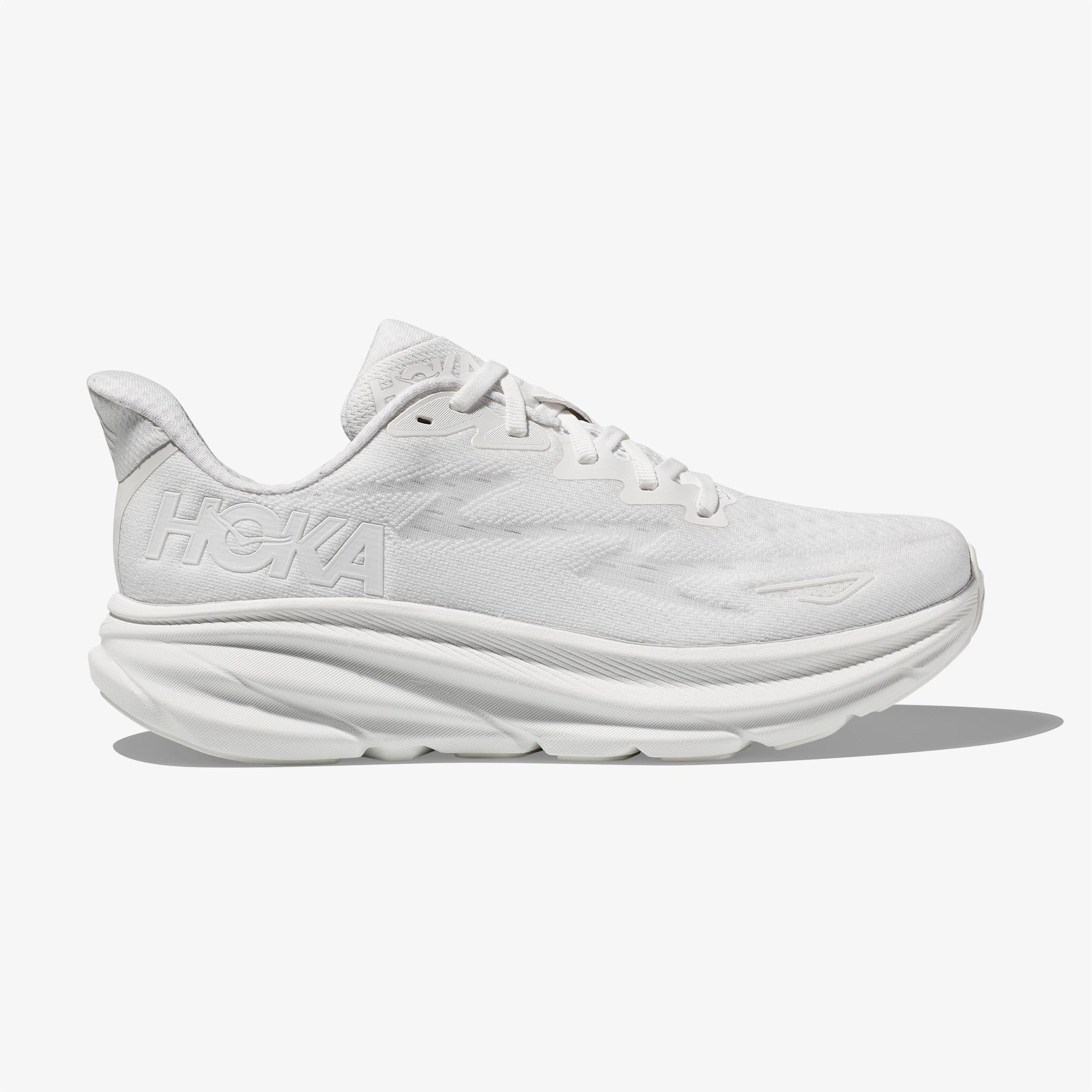 Hoka Clifton 9 Kadın Beyaz Koşu Ayakkabısı