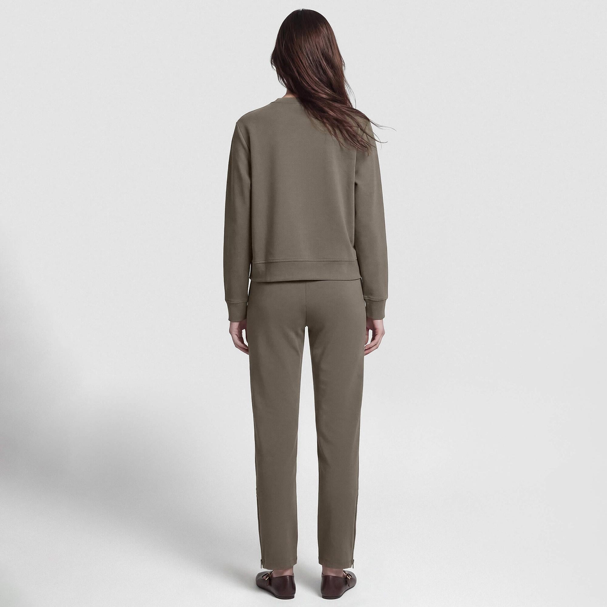 Qua Home Mario Kadın Sweatshirt Haki