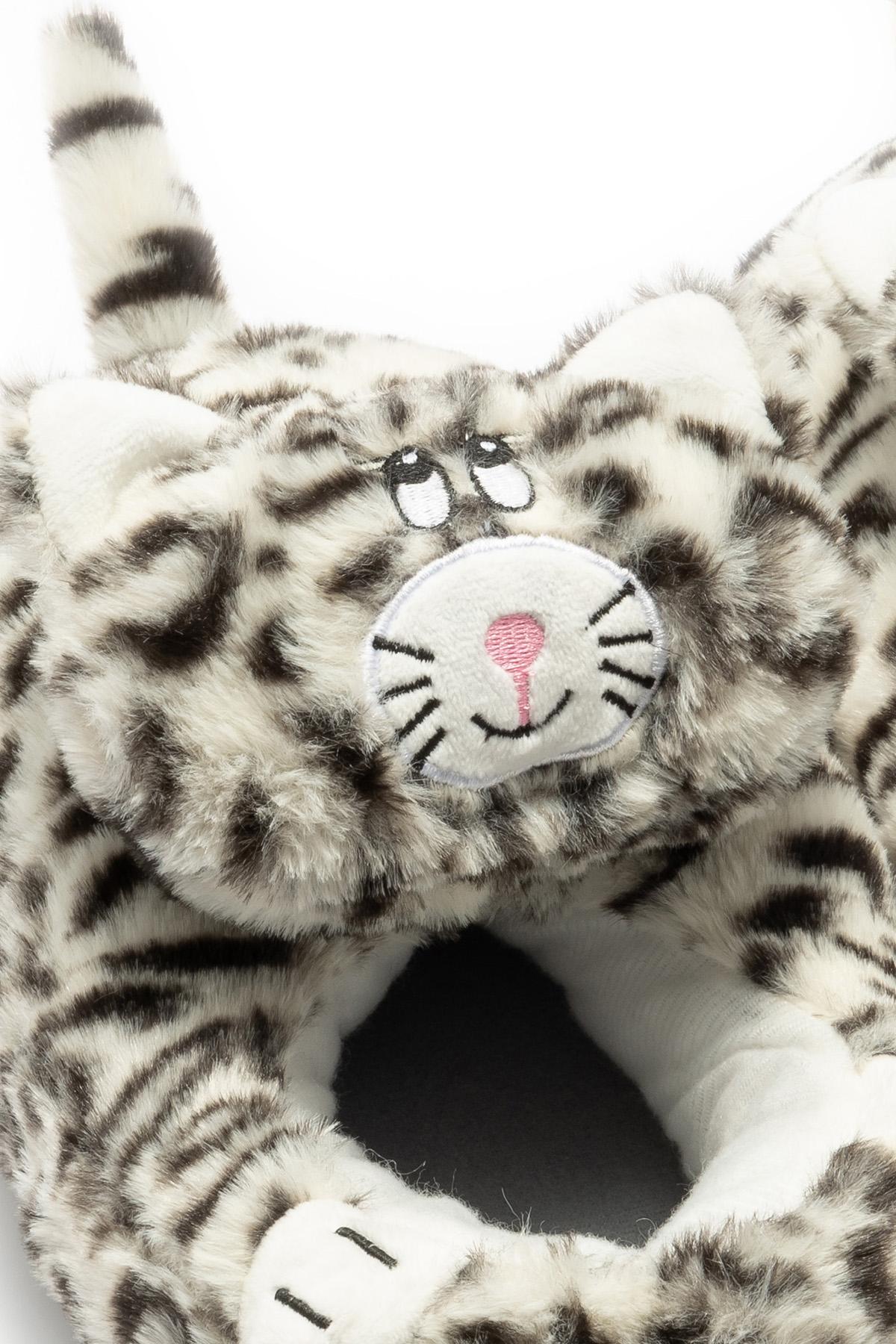 Gatto Kadın Hayvanlı Panduf Gri 36/41