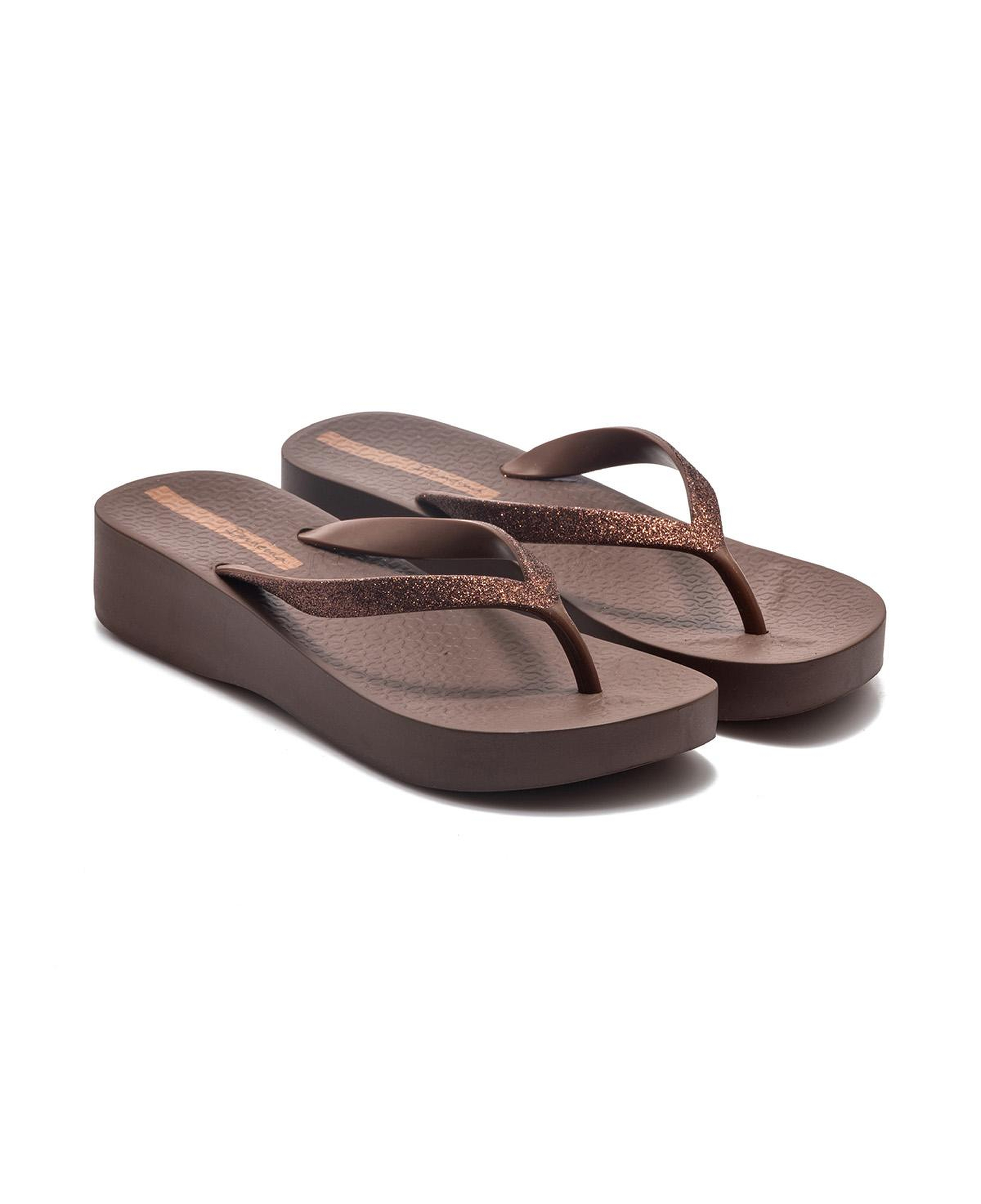 Mesh Chic Kadın Parmak Arası Terlik Kahverengi 35/40