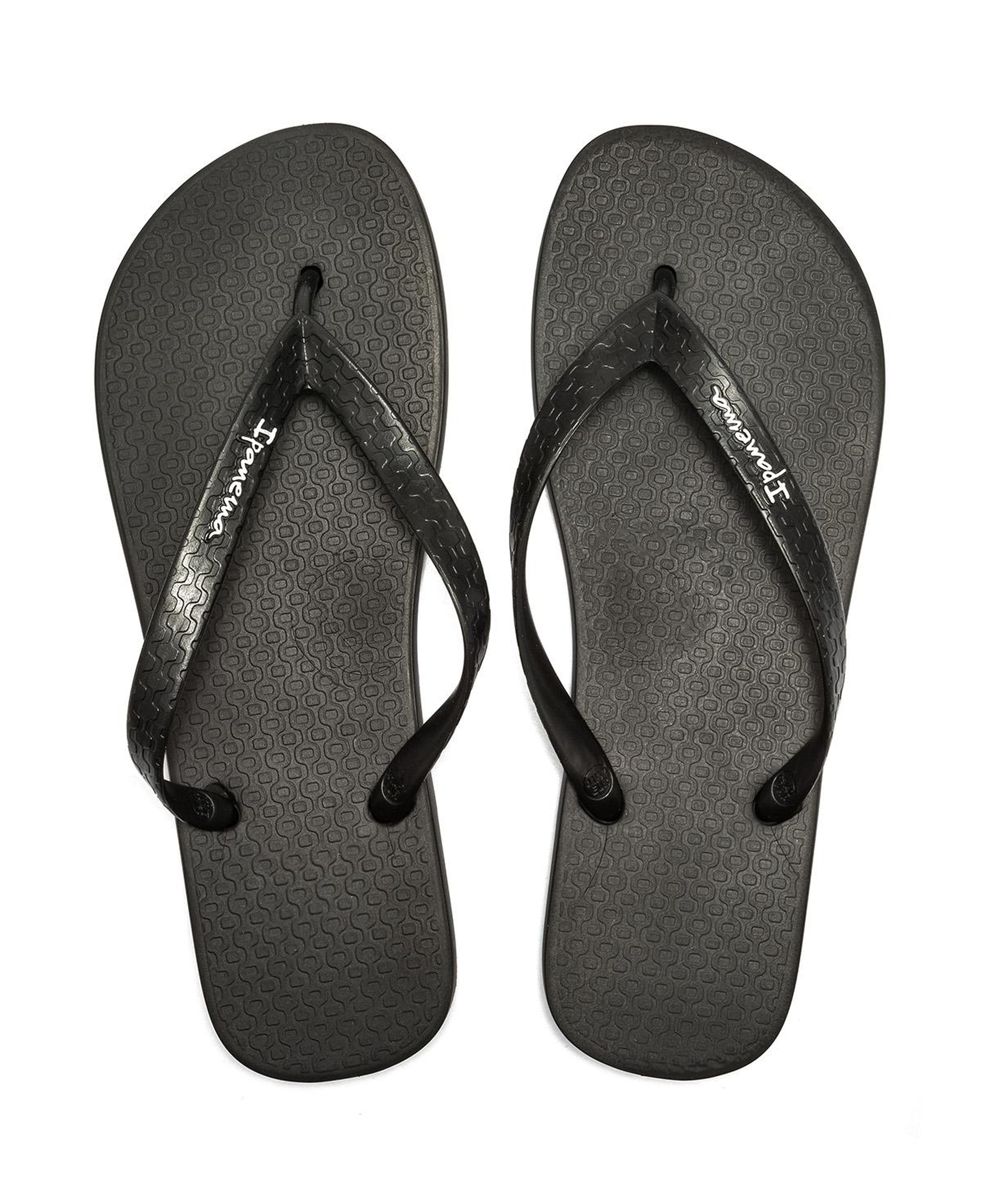 Colors Unisex Parmak Arası Terlik Siyah 39/48